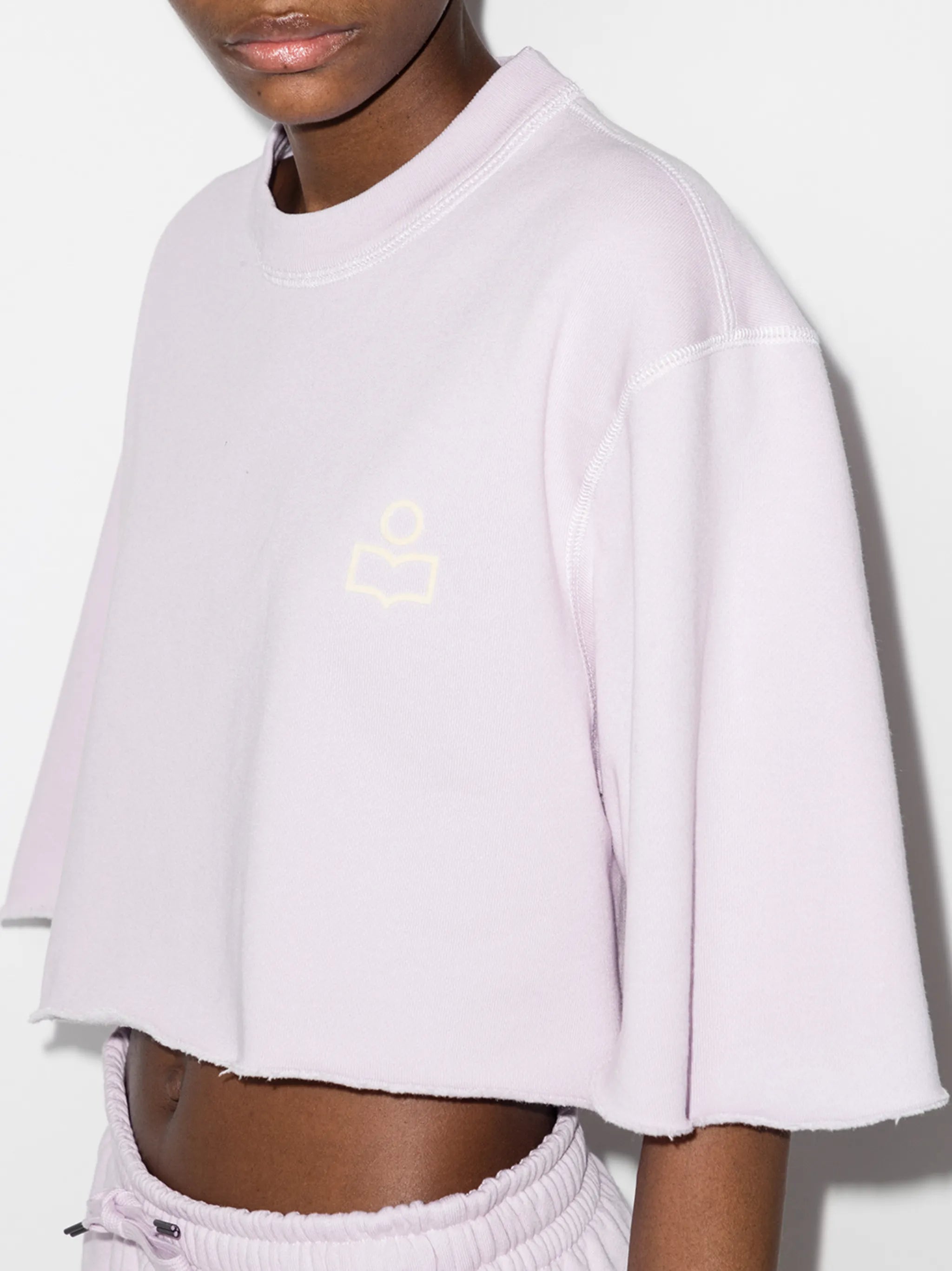 Minazo cropped T-shirt