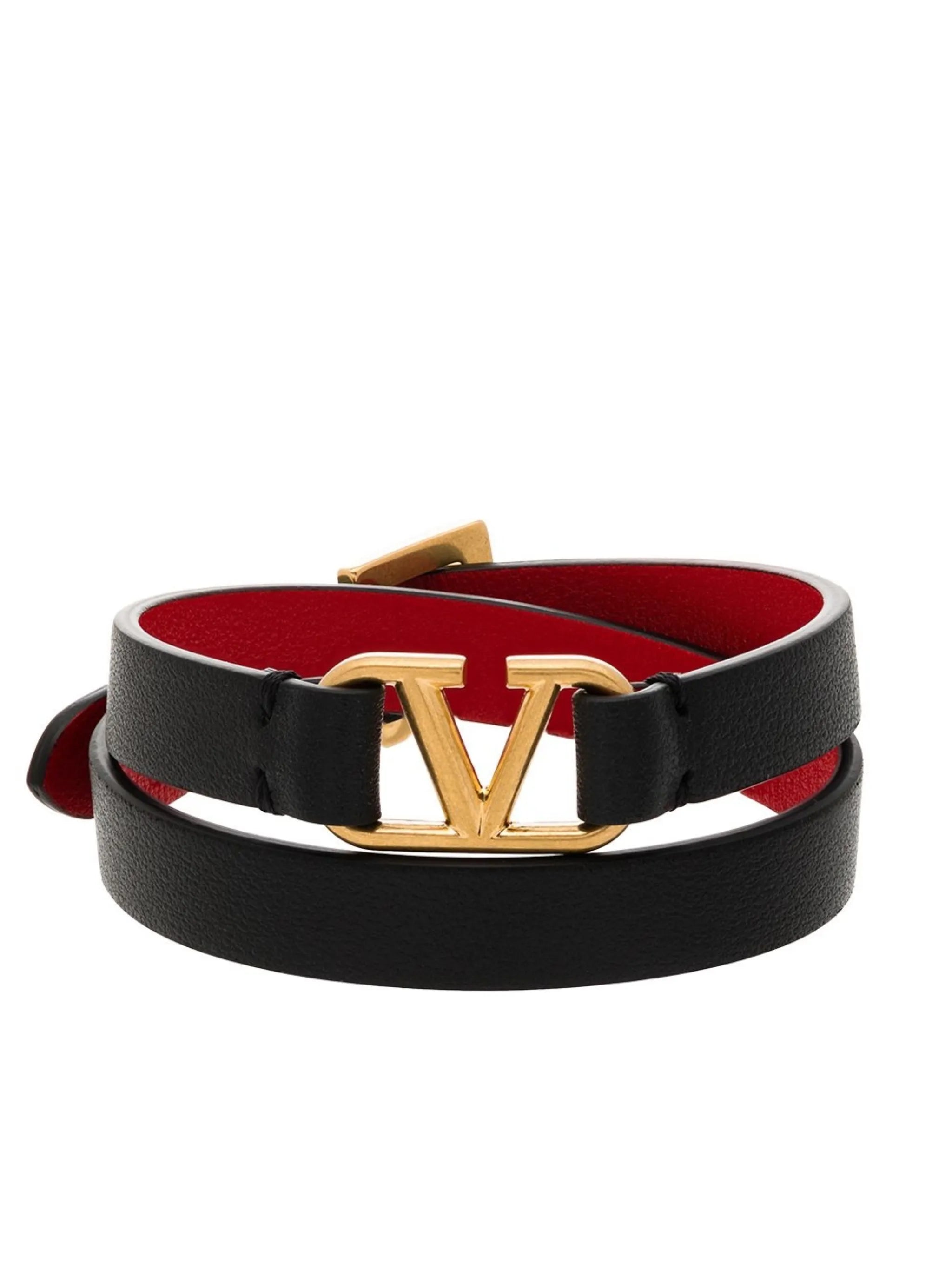VLogo Signature double-strap bracelet