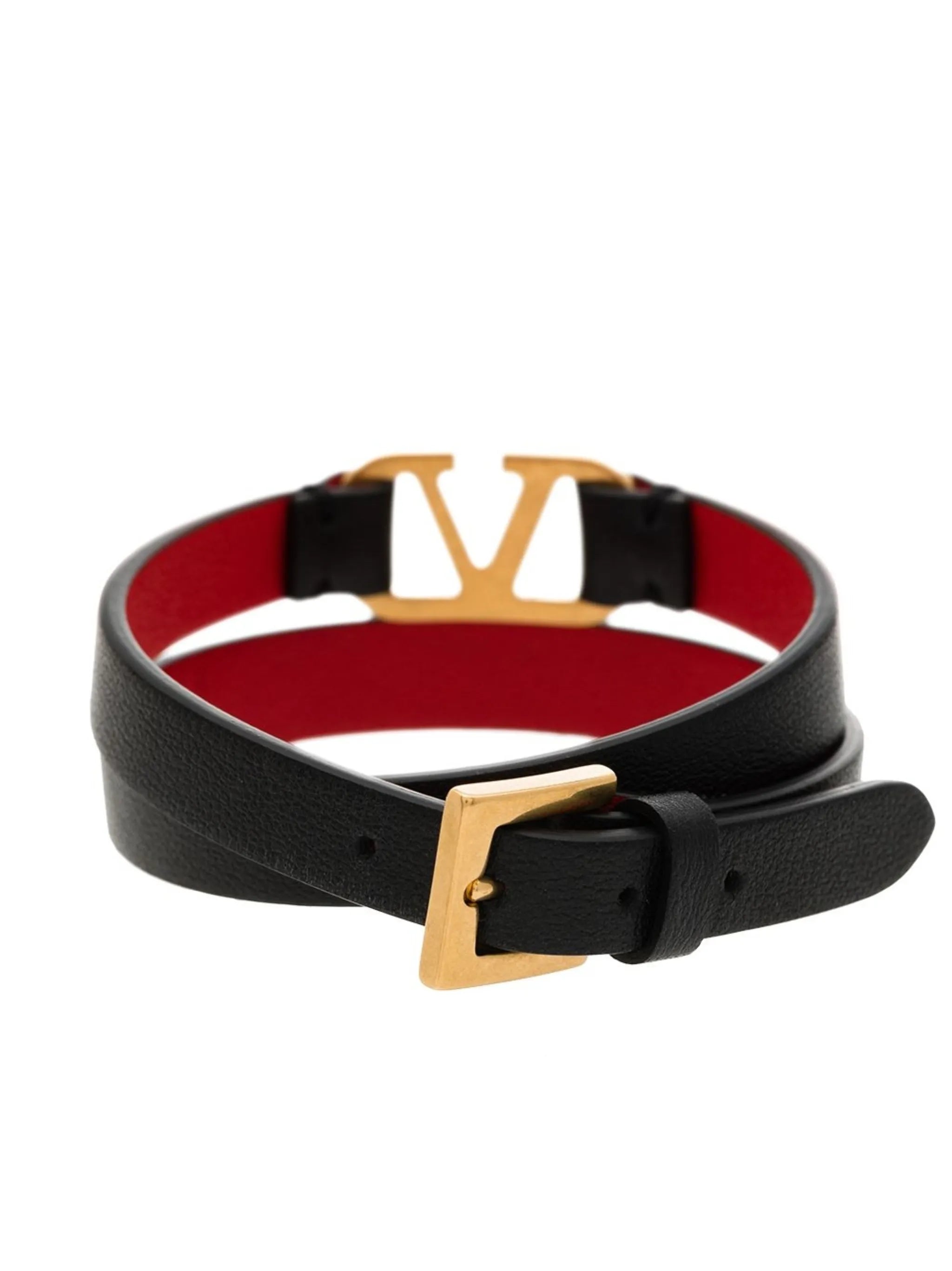 VLogo Signature double-strap bracelet