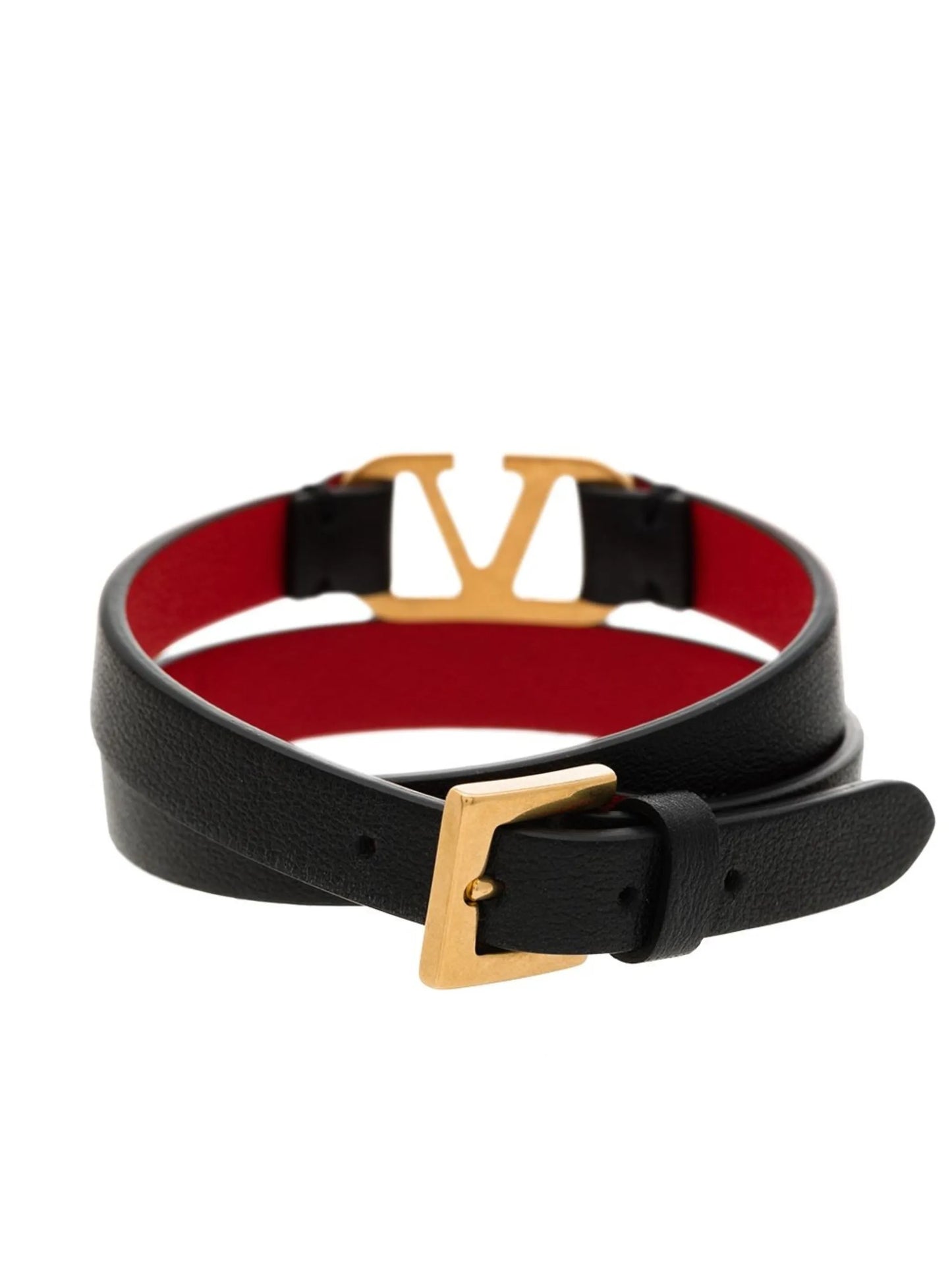 VLogo Signature double-strap bracelet