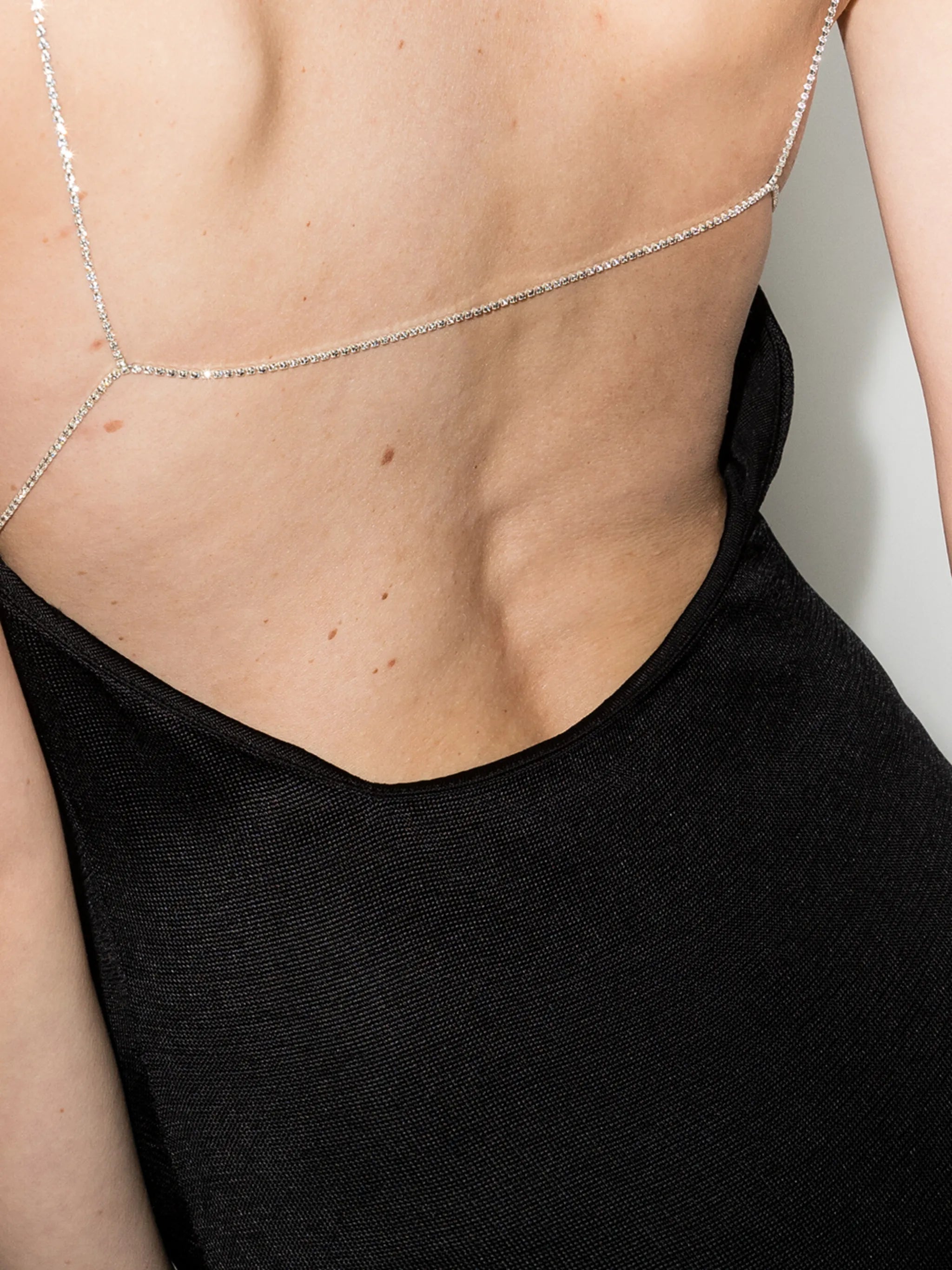 Hira crystal-embellished camisole dress