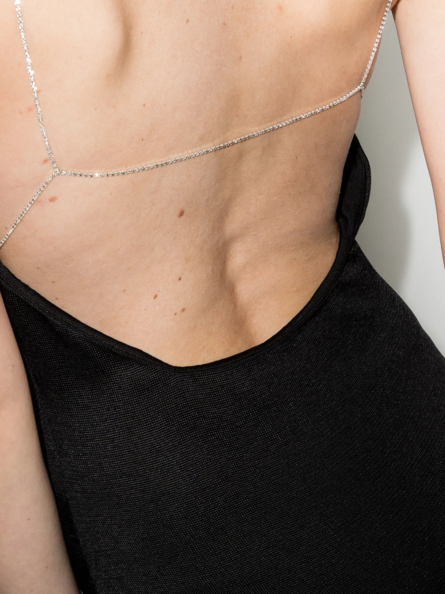 Hira crystal-embellished camisole dress