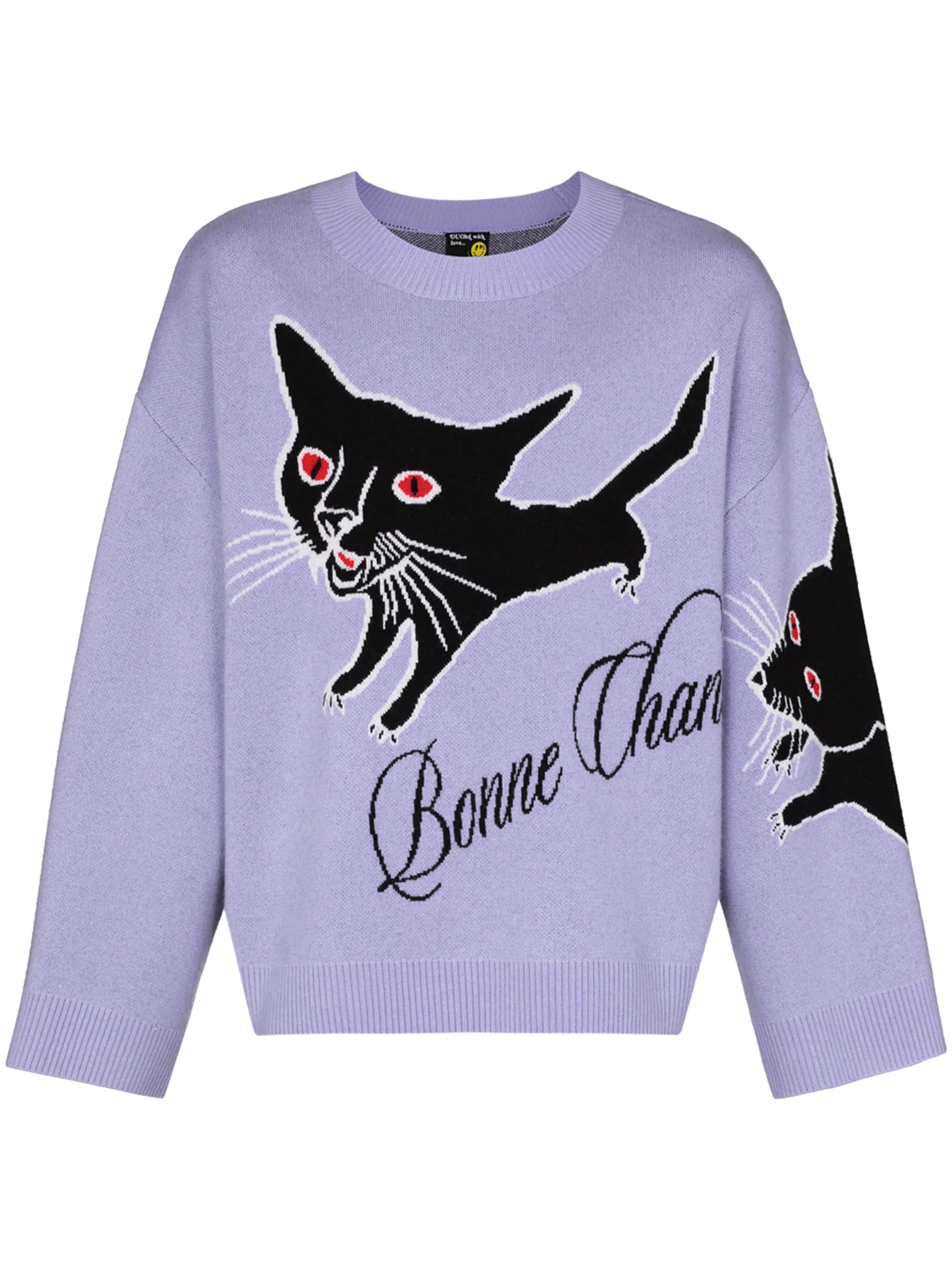 Bonne Chance intarsia jumper
