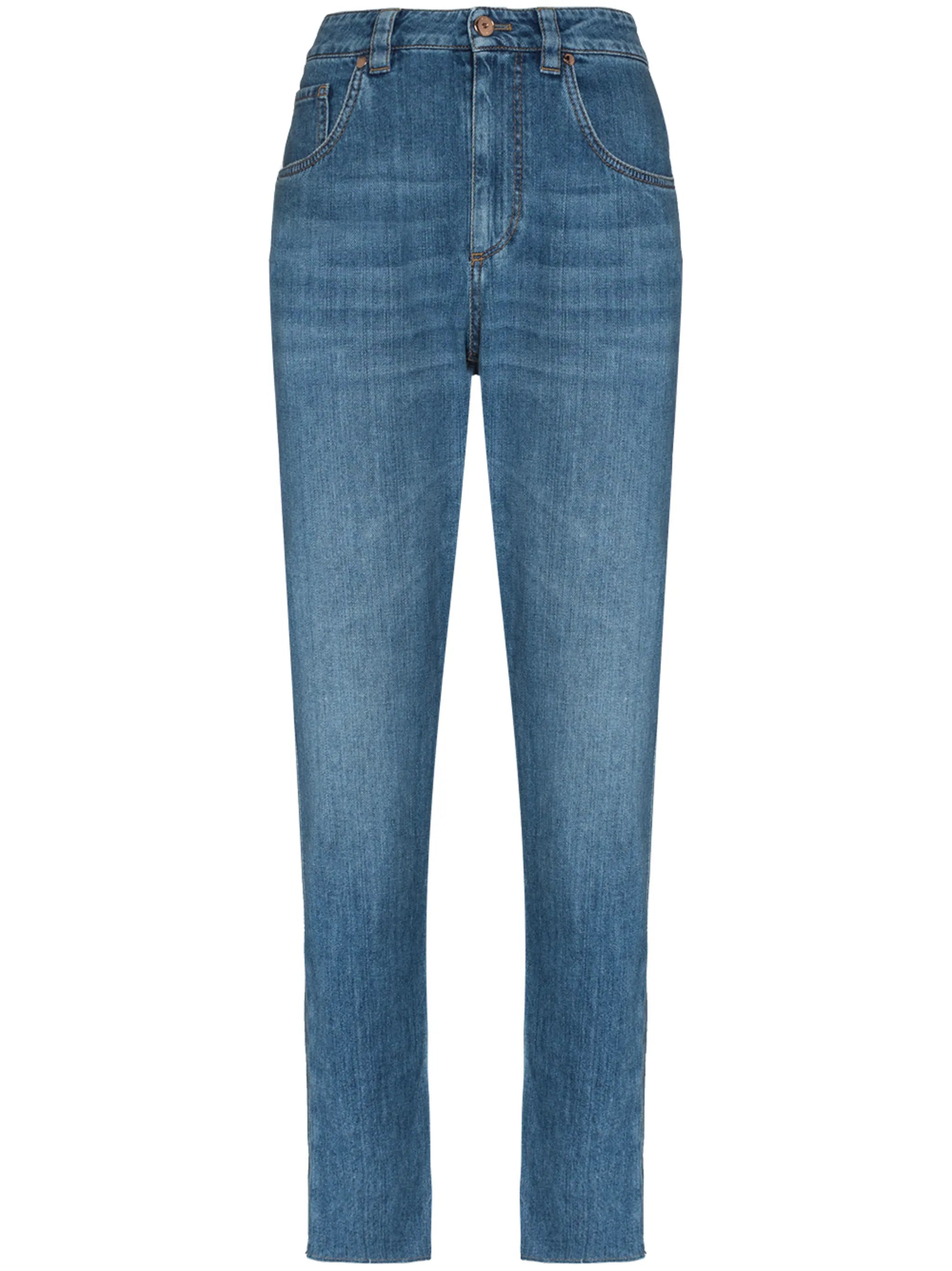 washed denim jeans