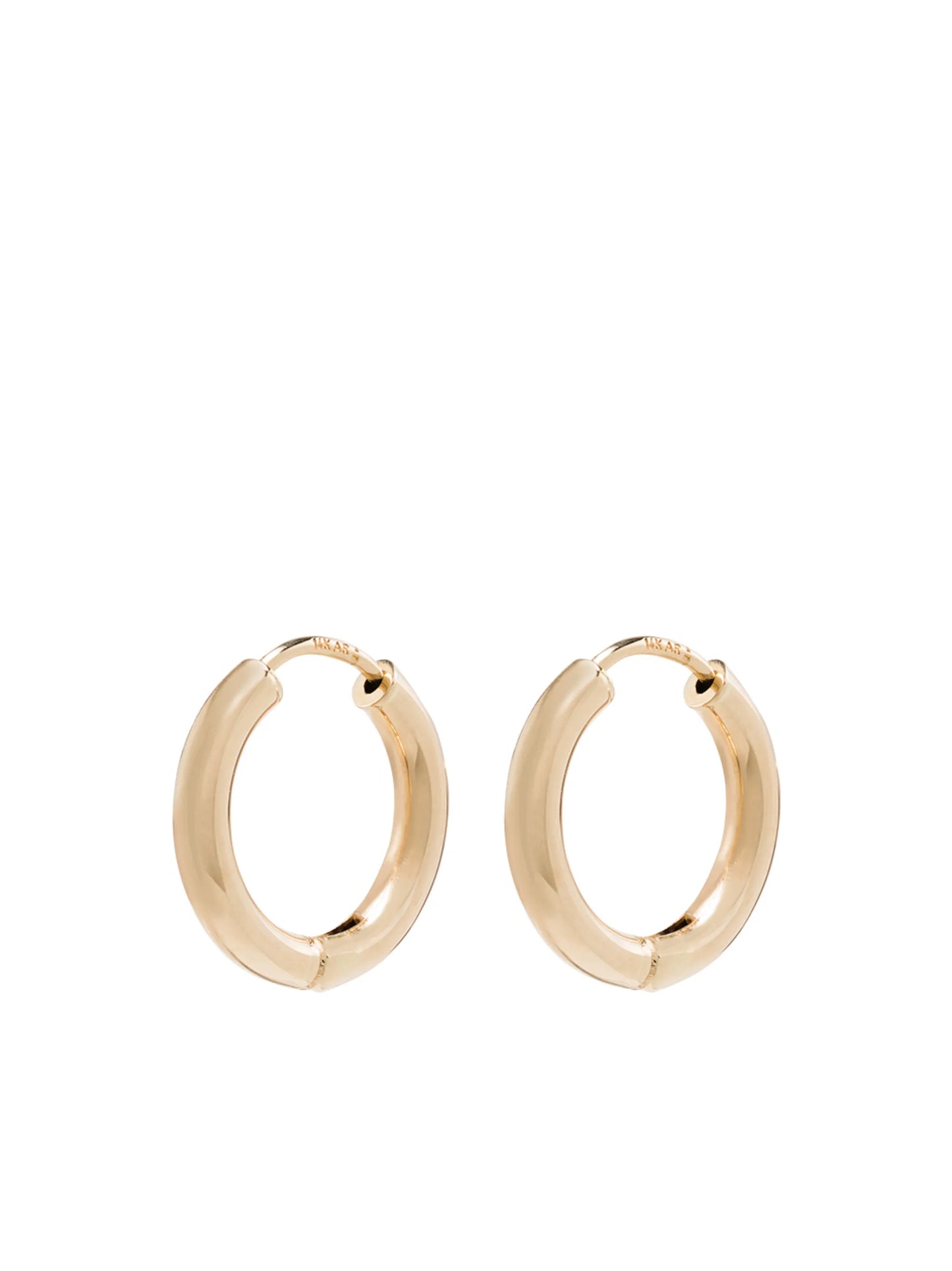 14kt yellow gold small hoop earrings