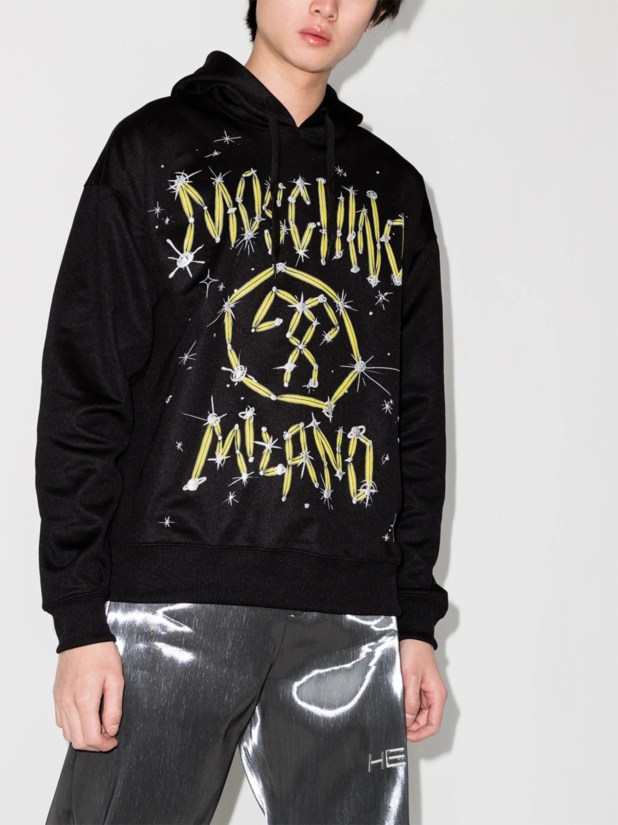 graphic print hoodie