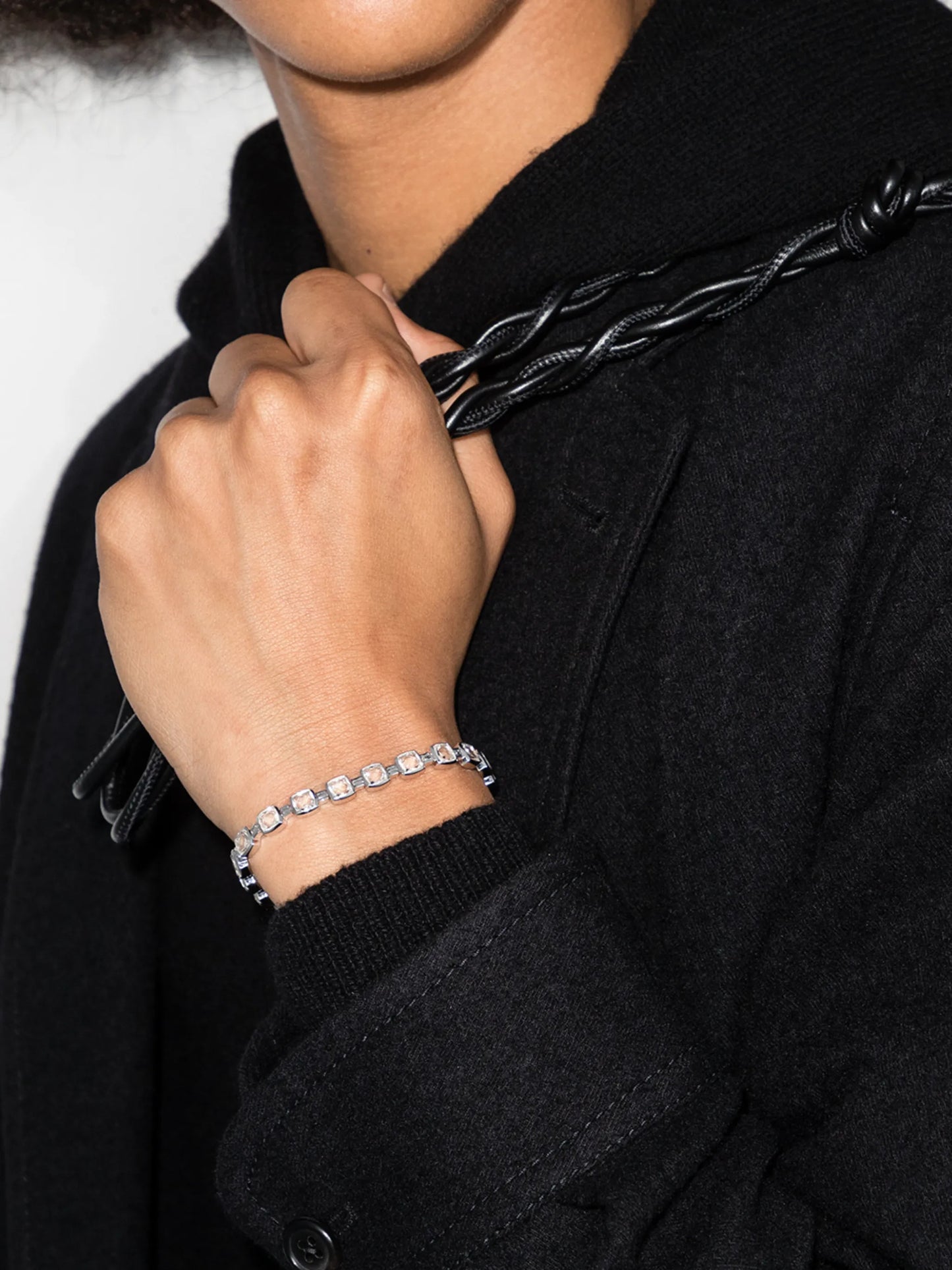 crystal-embellished bracelet