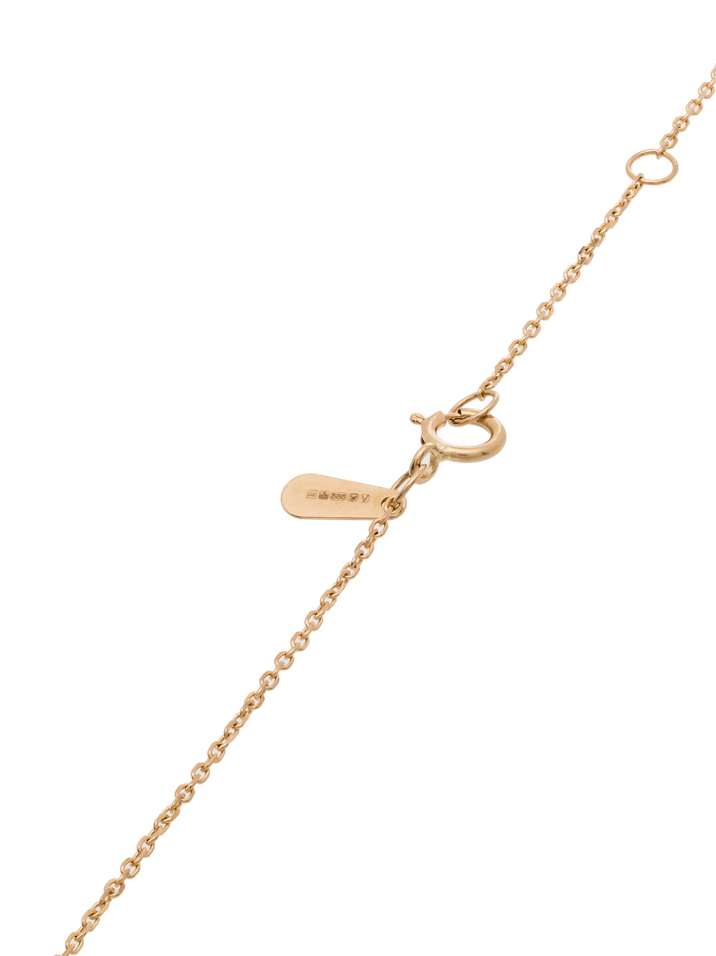 14kt yellow gold diamond pendant necklace