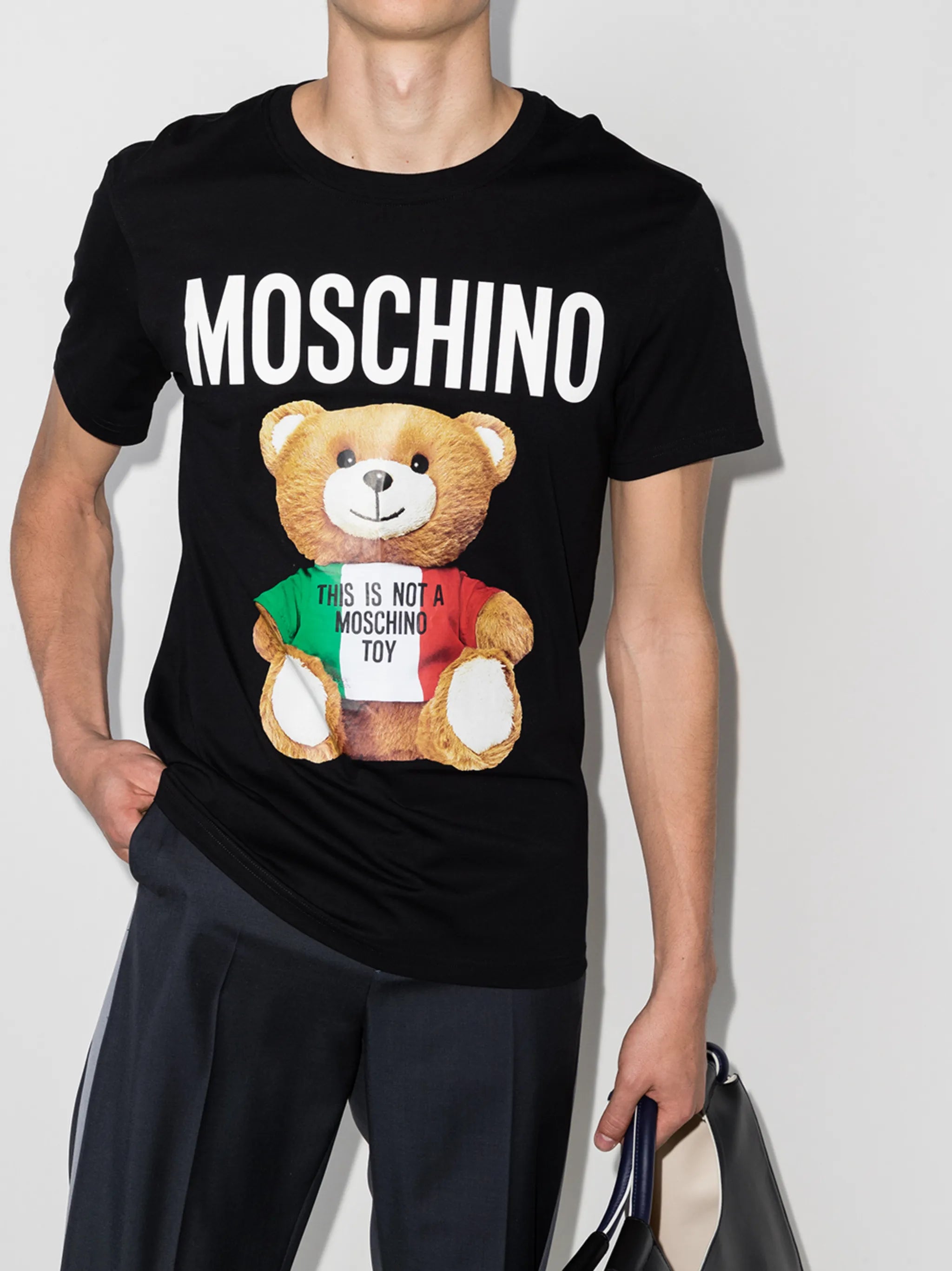 Italian Teddy Bear crew-neck T-shirt