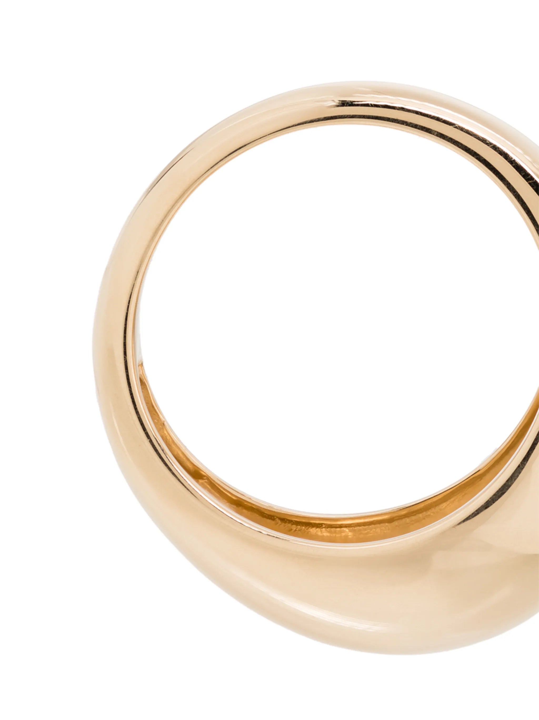 14kt yellow gold Dome ring