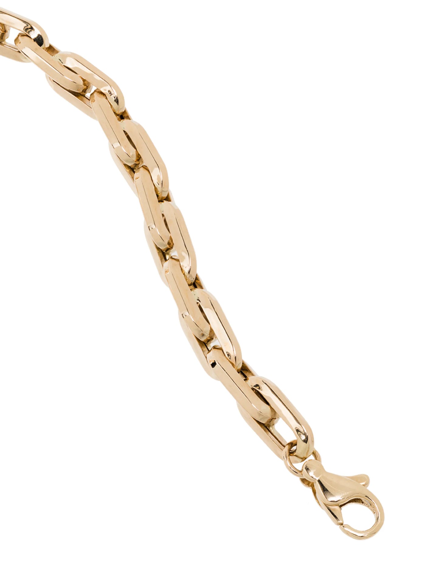 14kt yellow gold chain-link bracelet