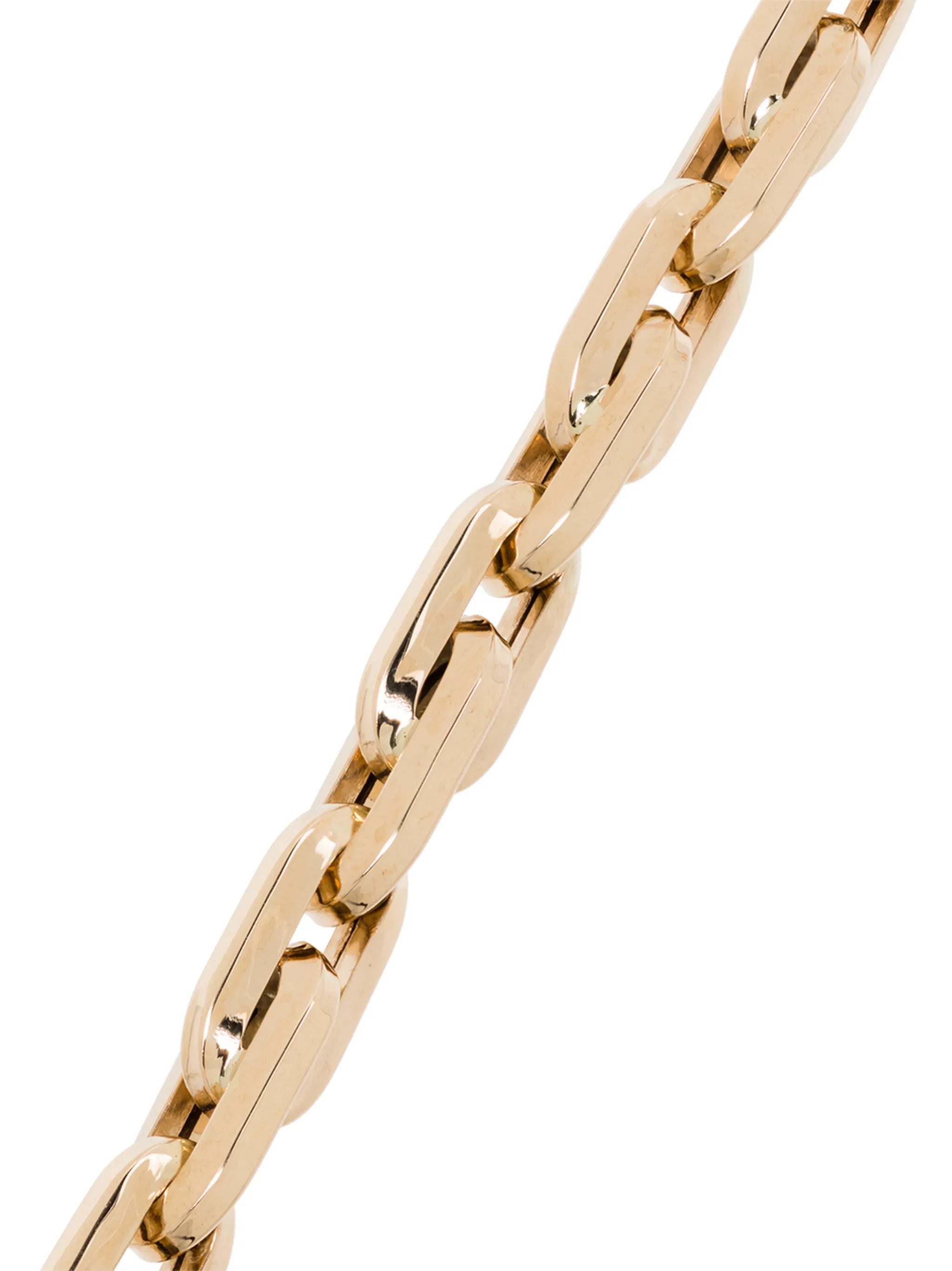 14kt yellow gold chain-link bracelet