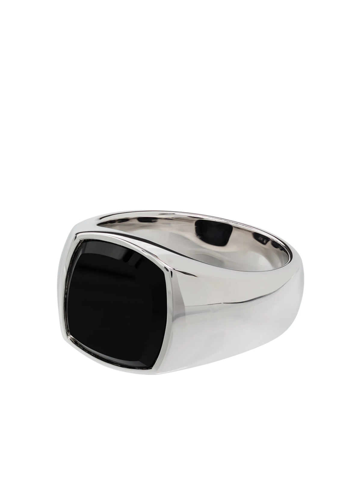 onyx square signet ring