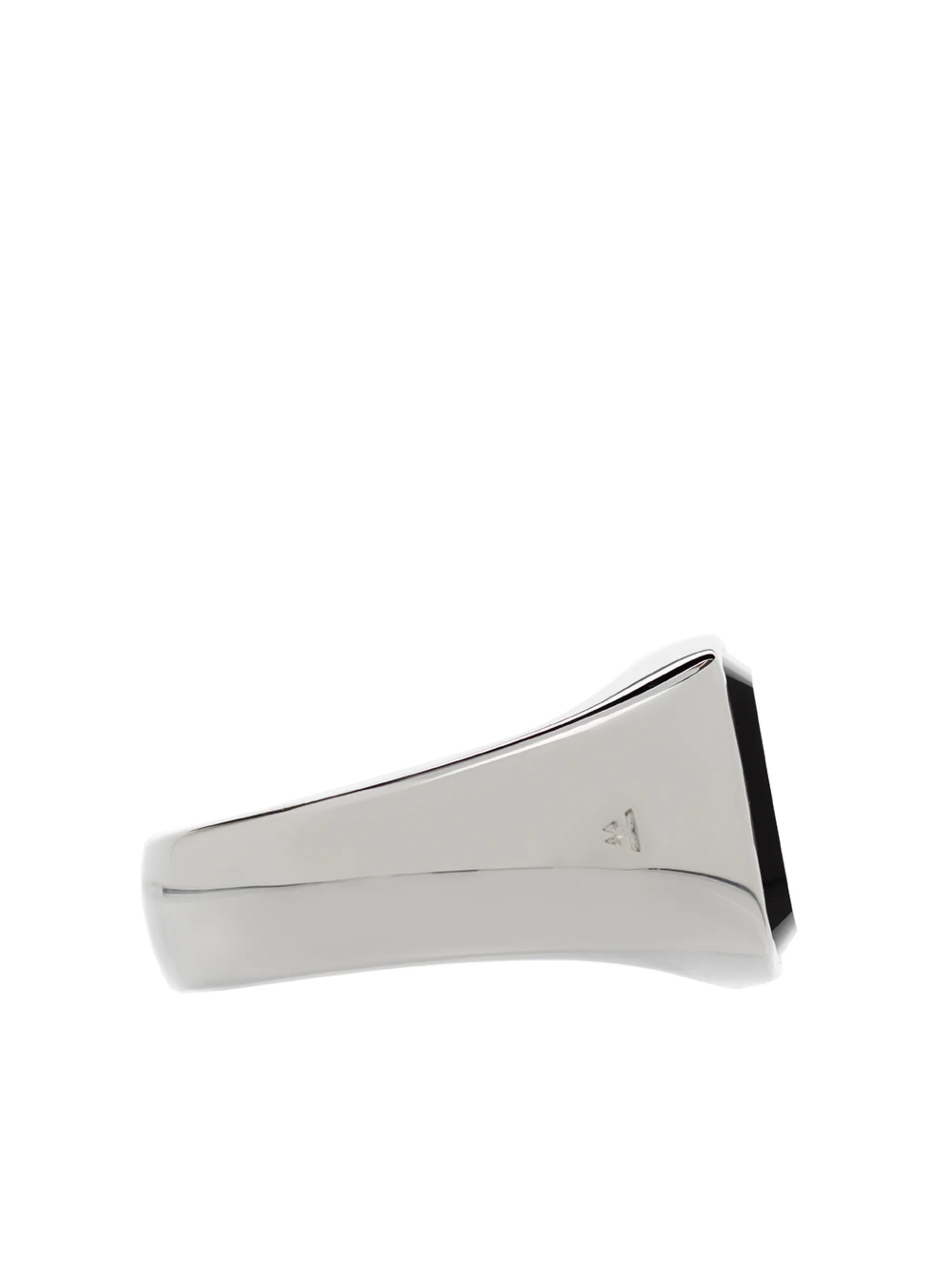 onyx square signet ring