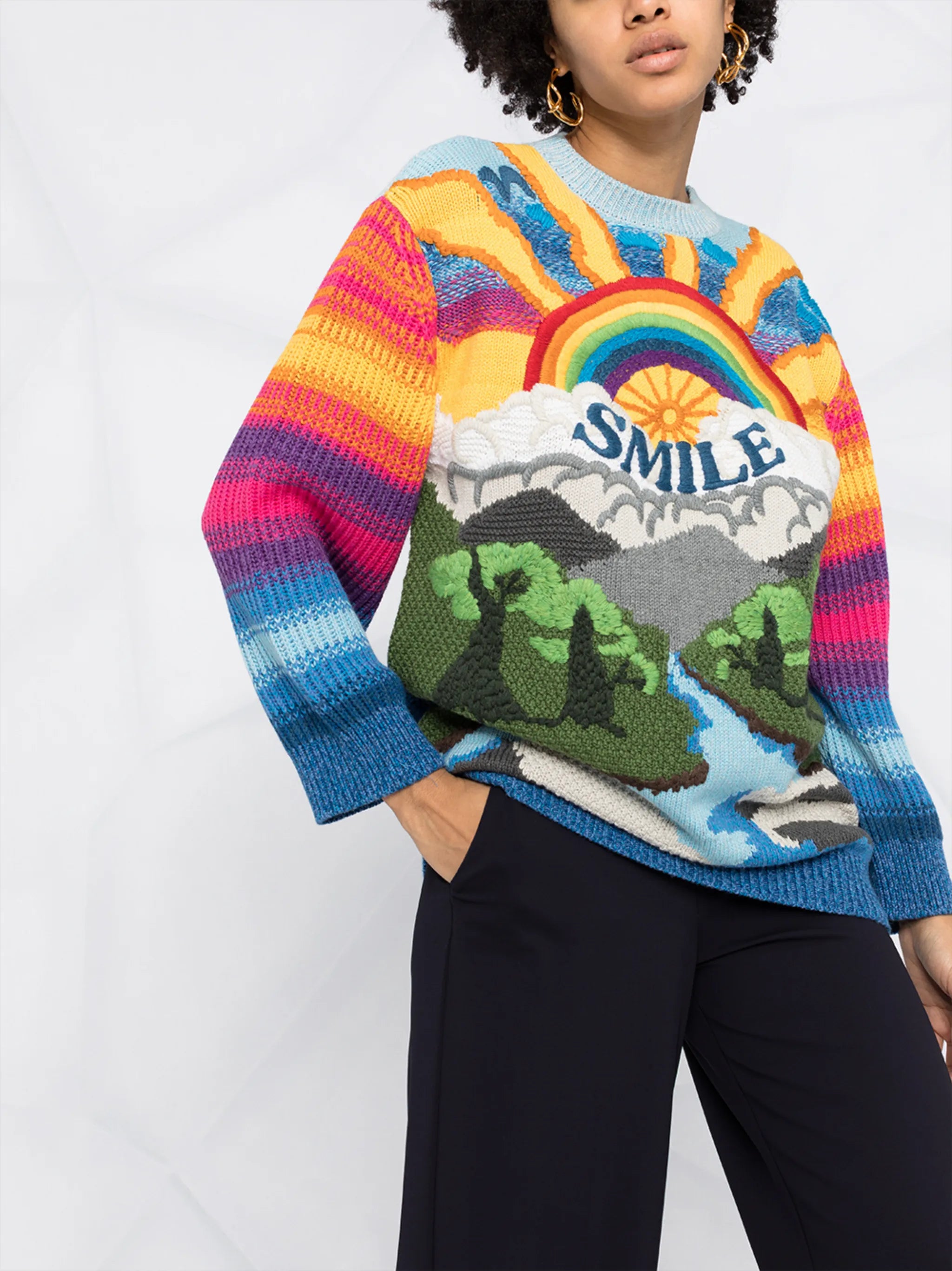 Kind intarsia jumper