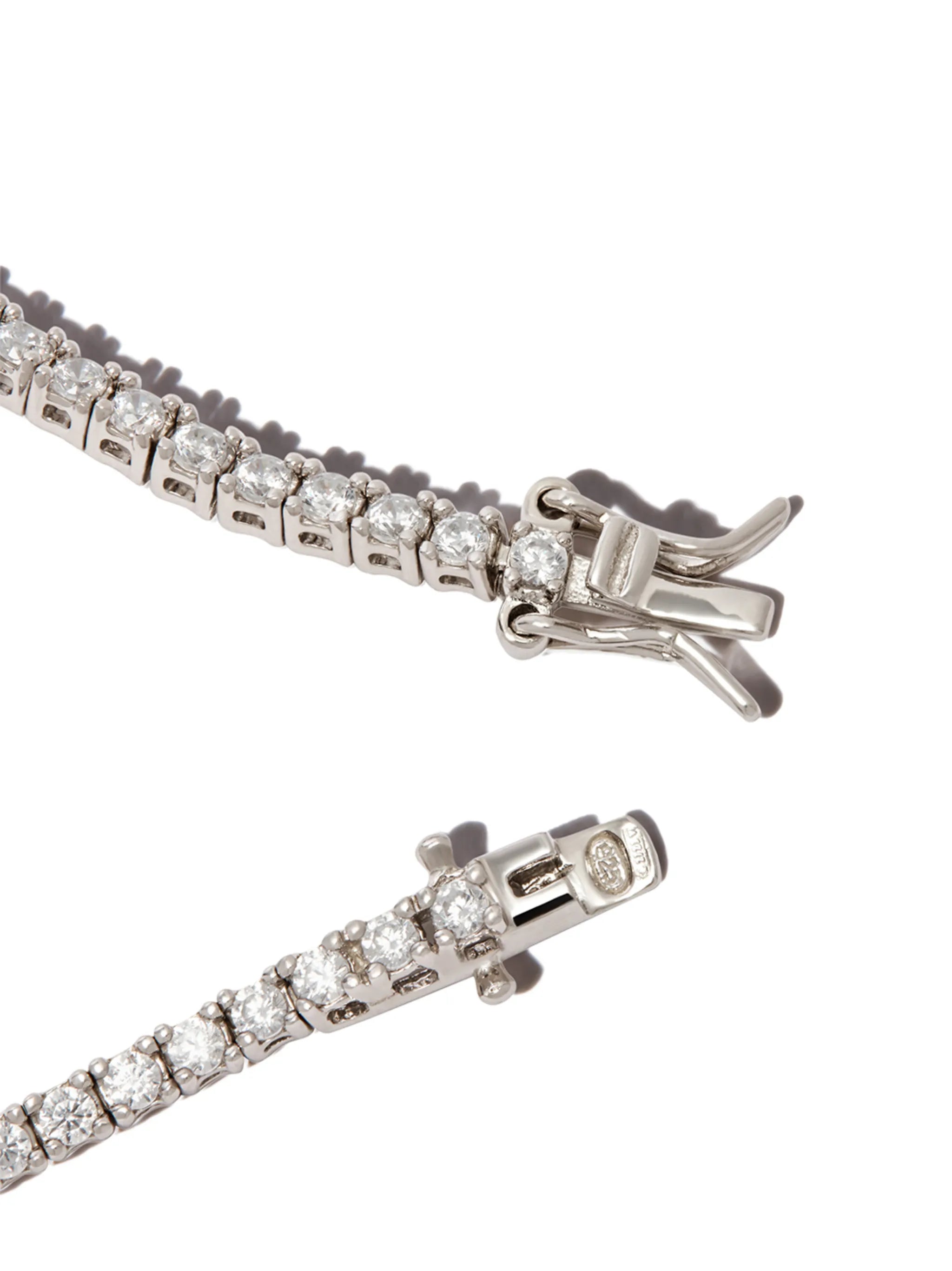 sterling silver tennis bracelet