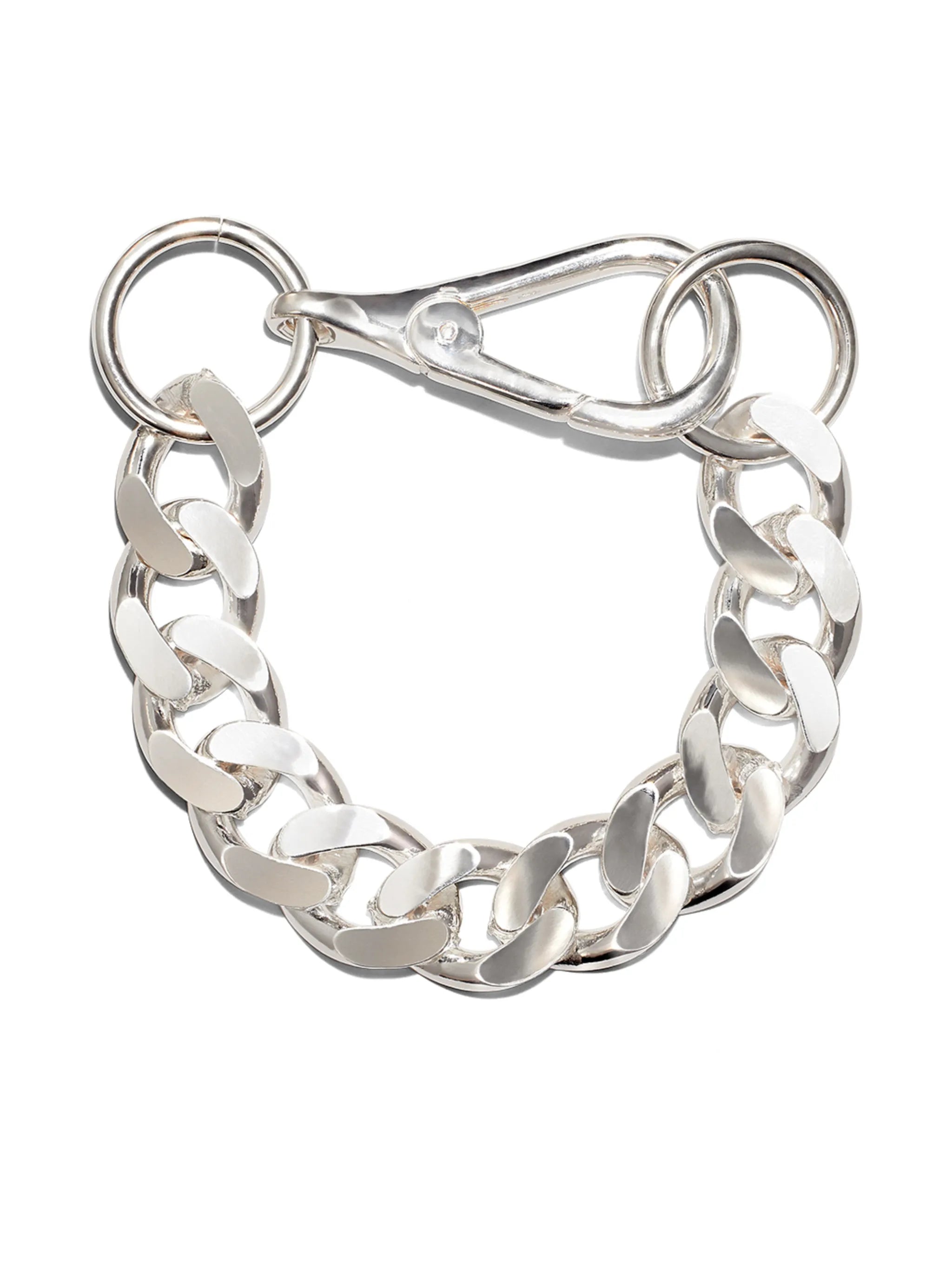 sterling silver XL Cuban bracelet