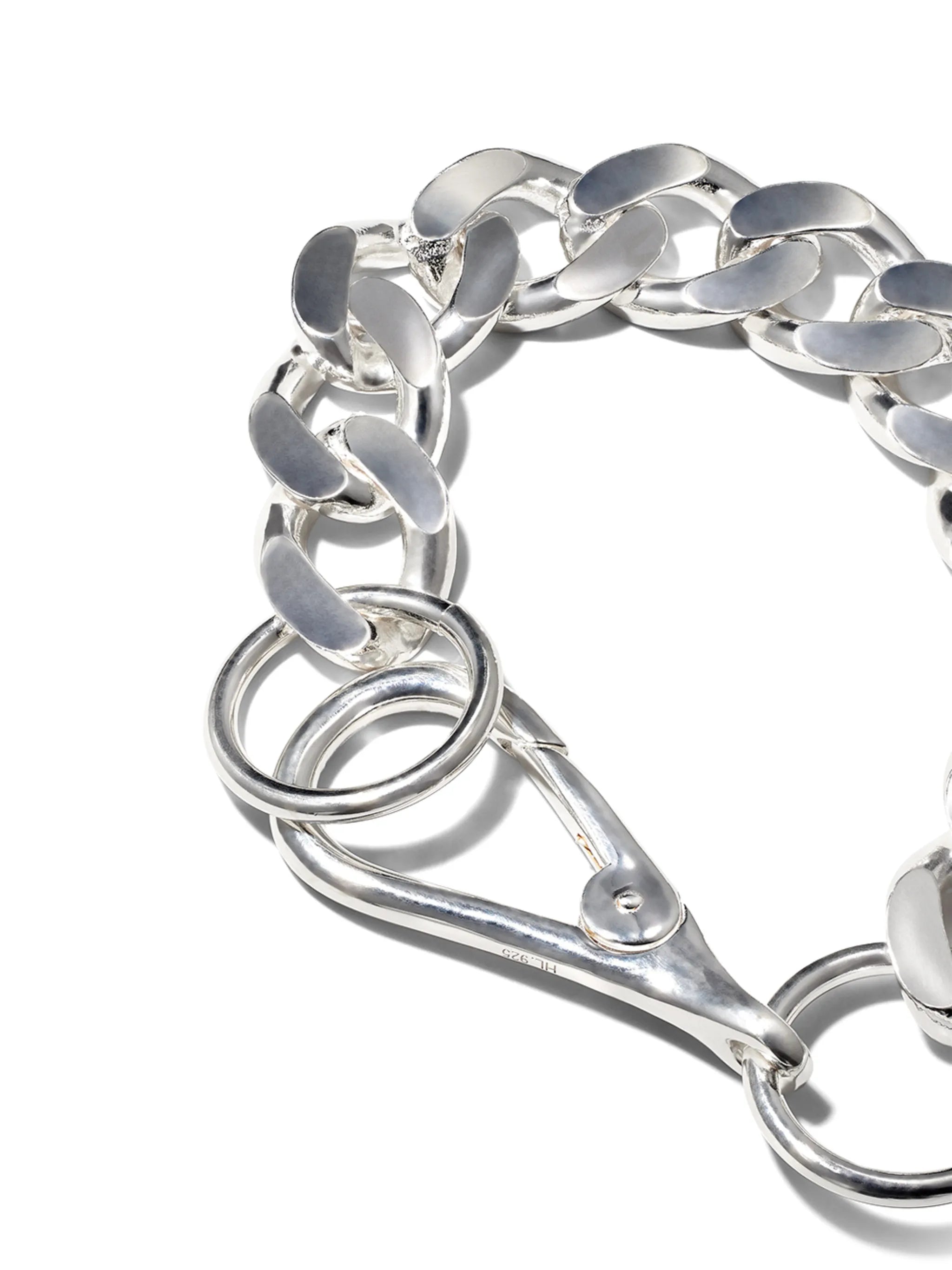 sterling silver XL Cuban bracelet