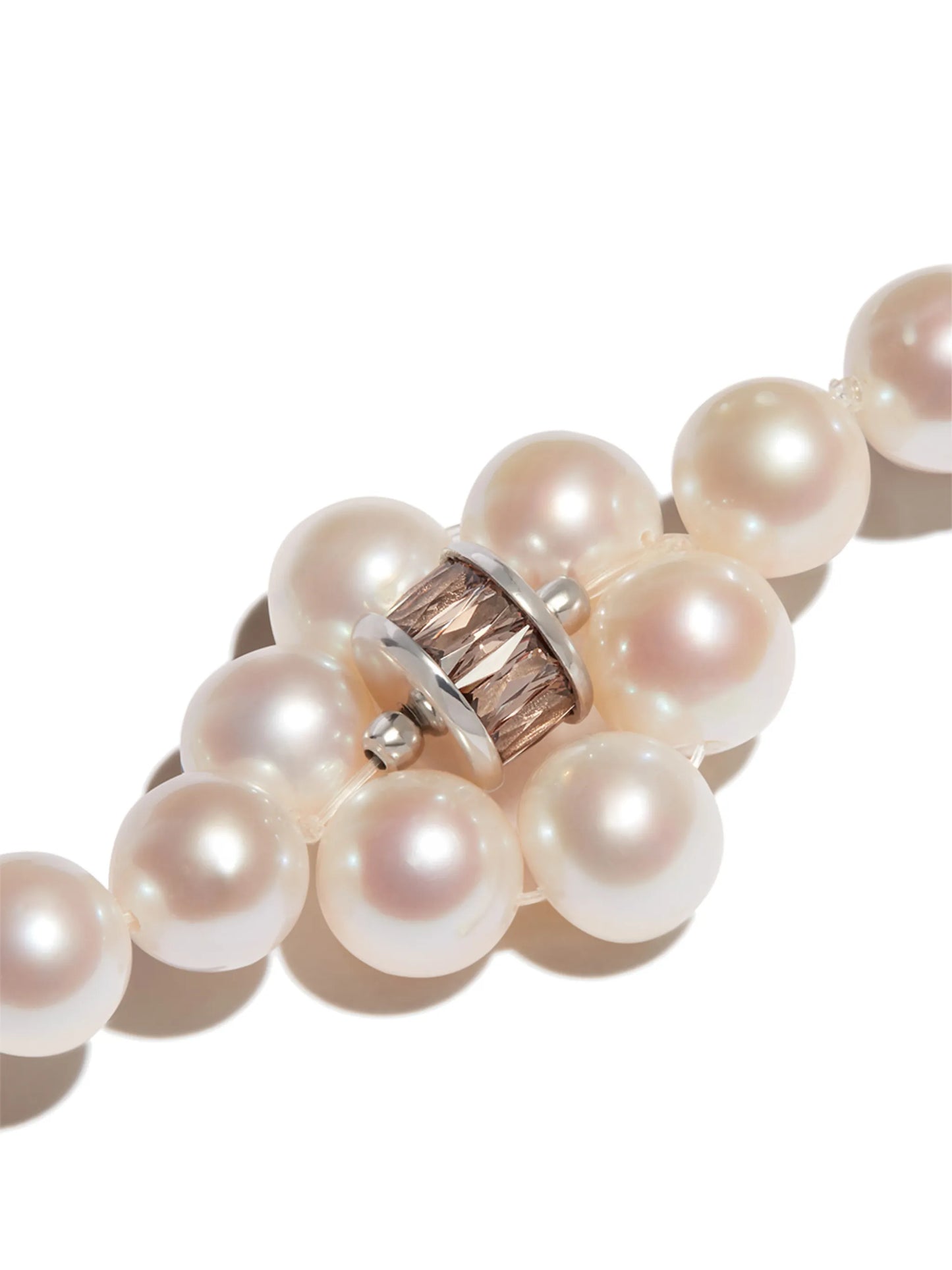 freshwater pearl embellished bracelet