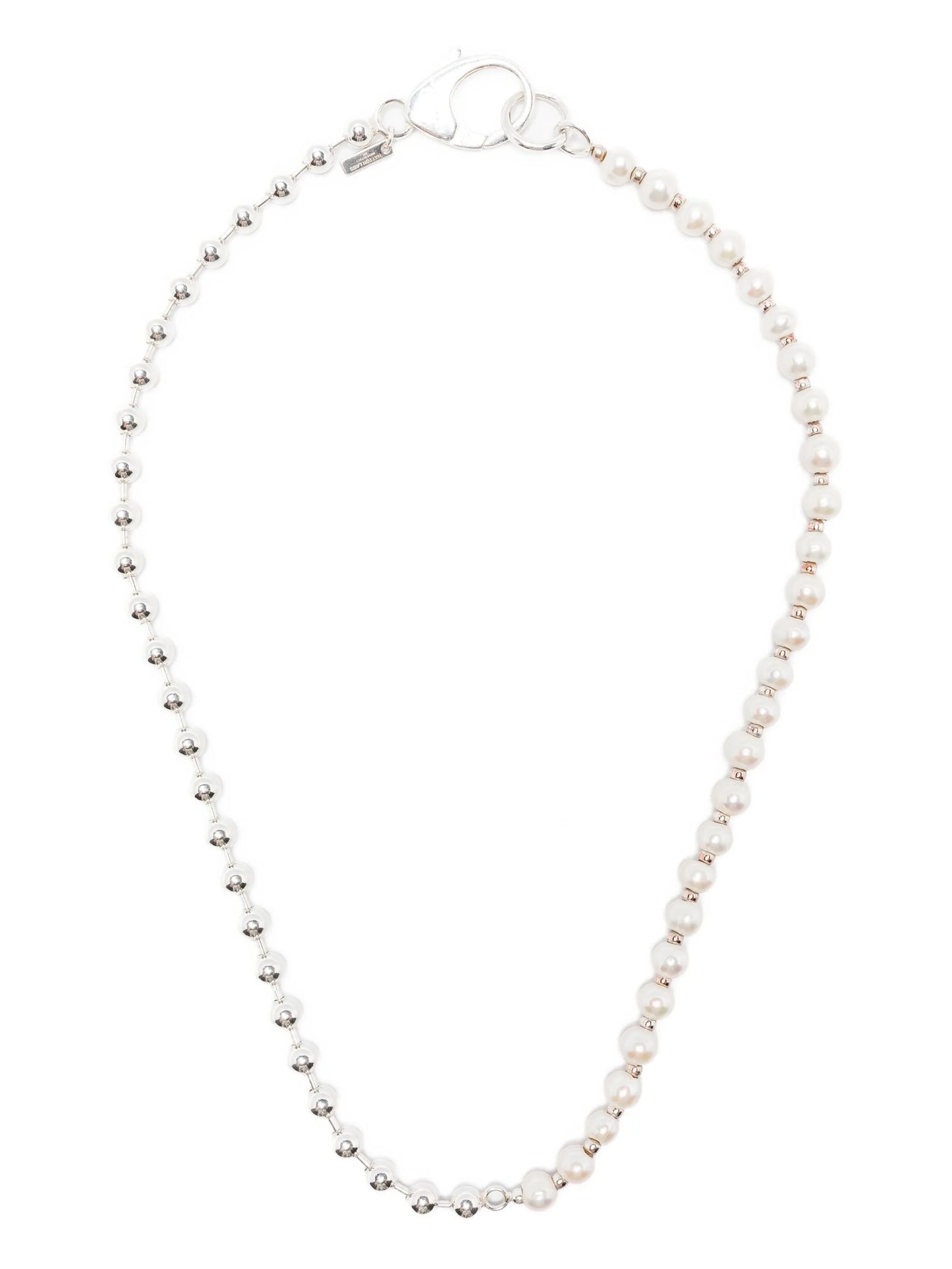 sterling silver pearl necklace