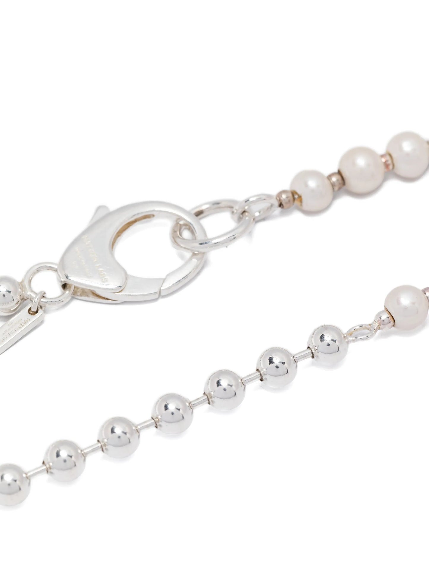 sterling silver pearl necklace