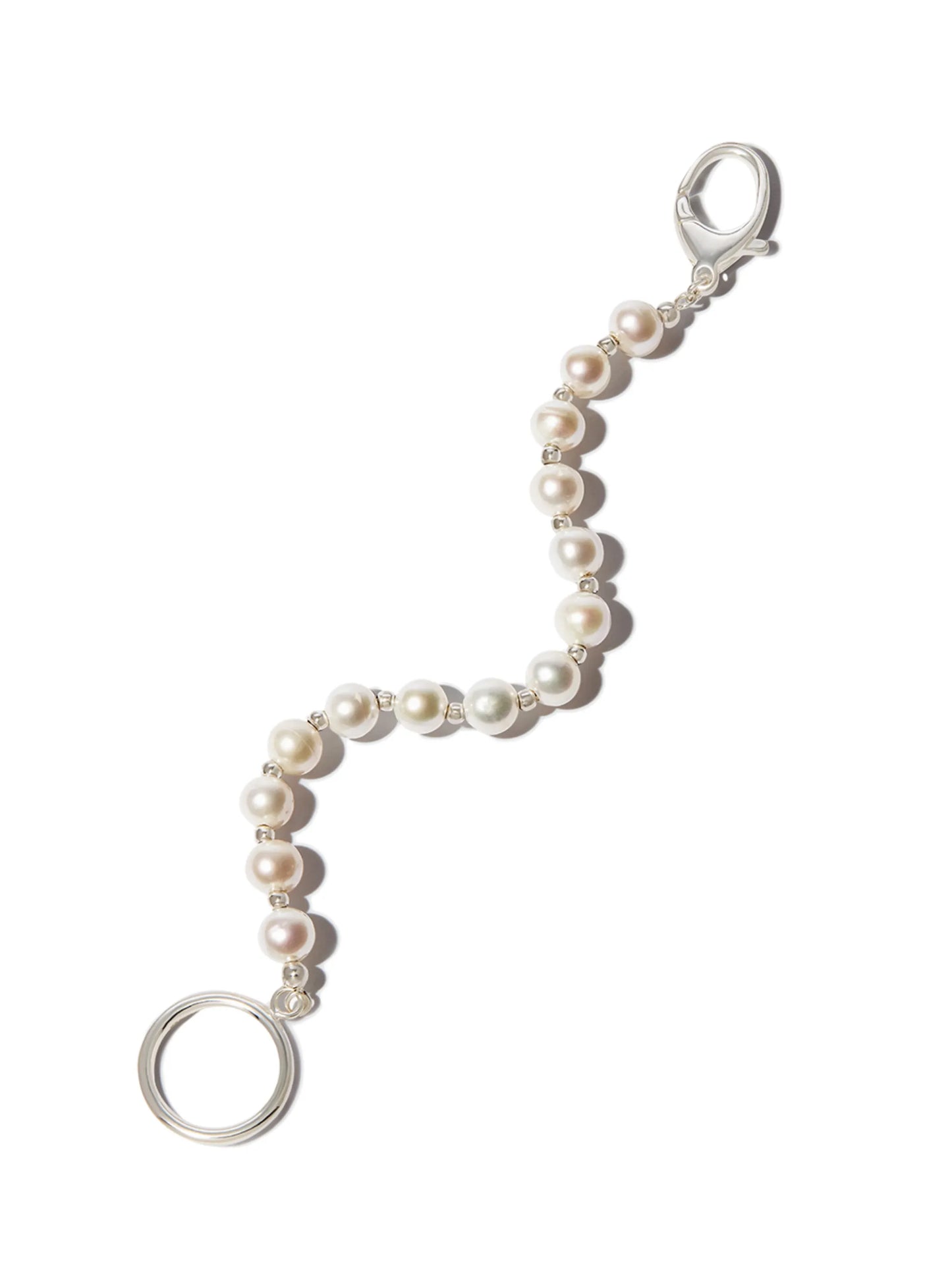 beaded pearl bracelet