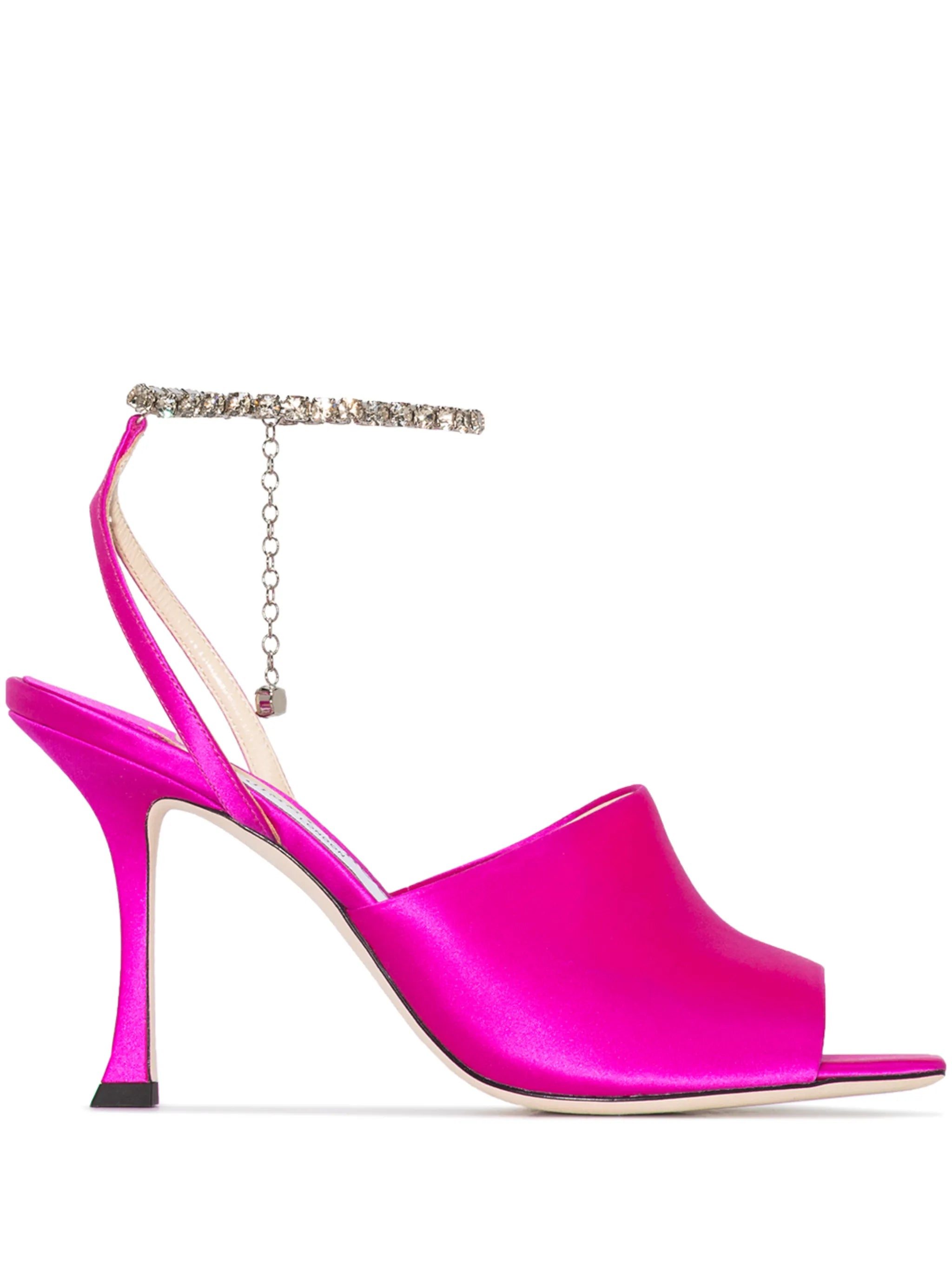 Sae 90mm crystal-embellished sandals