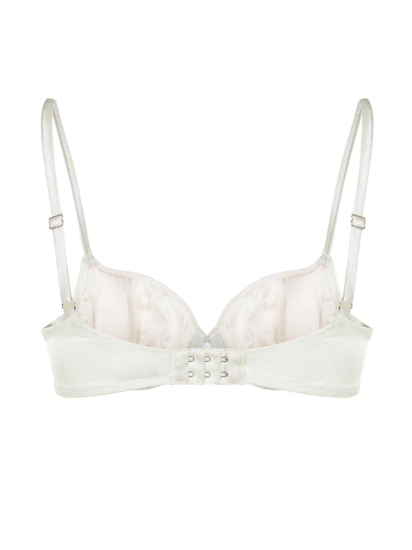 satin balconette bra