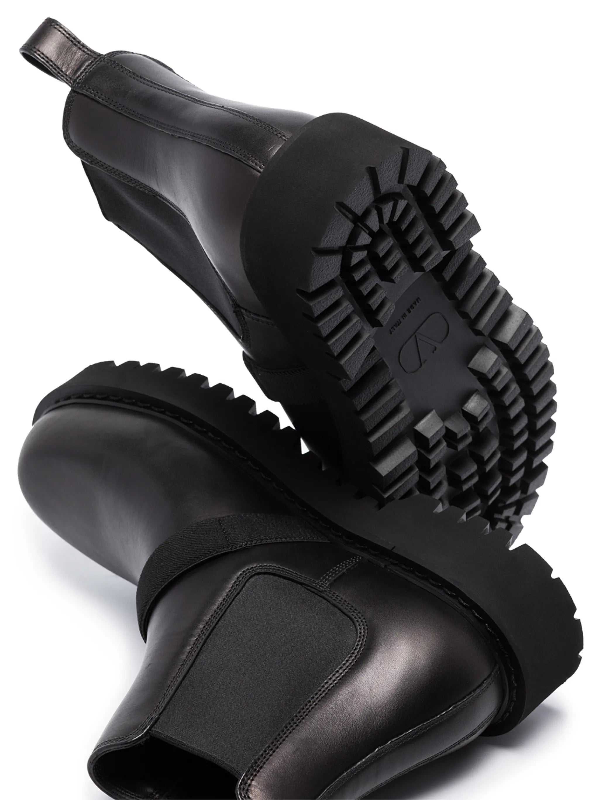 Beatle VLTN logo buckle boots