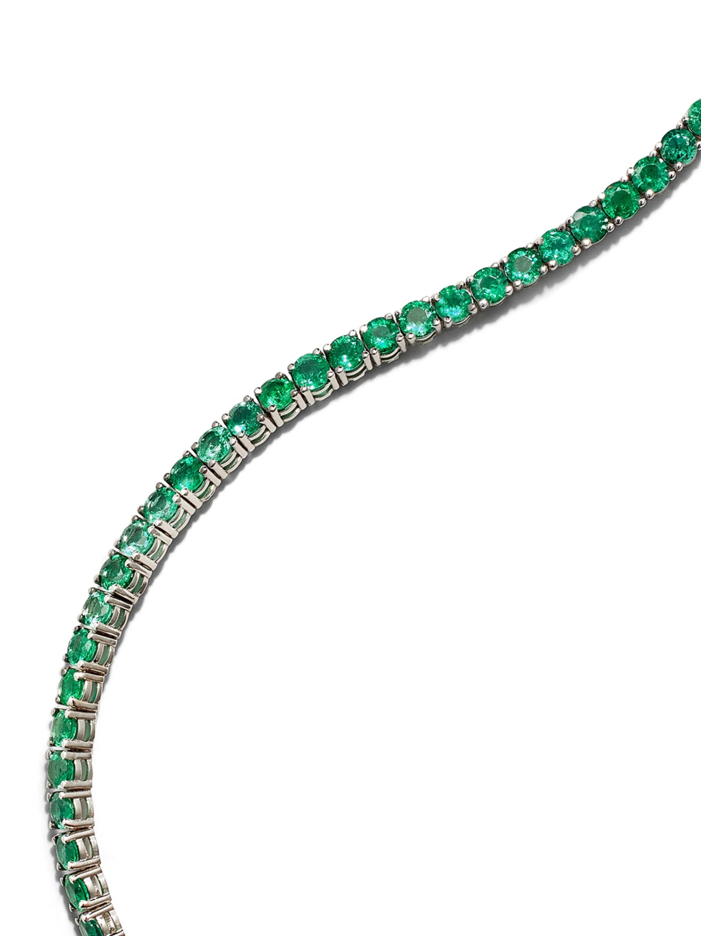 18kt white gold Tennis bracelet