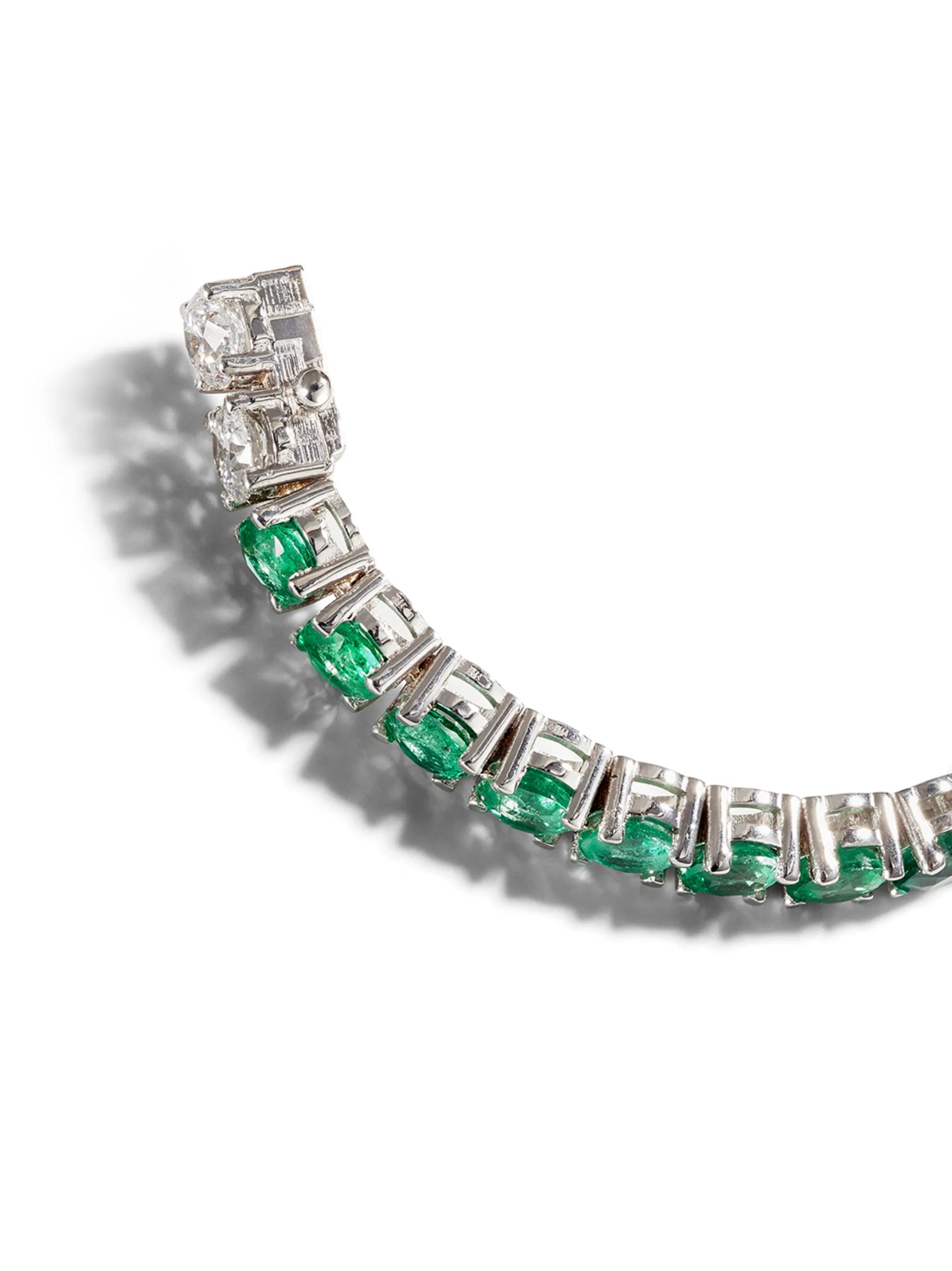 18kt white gold Tennis bracelet