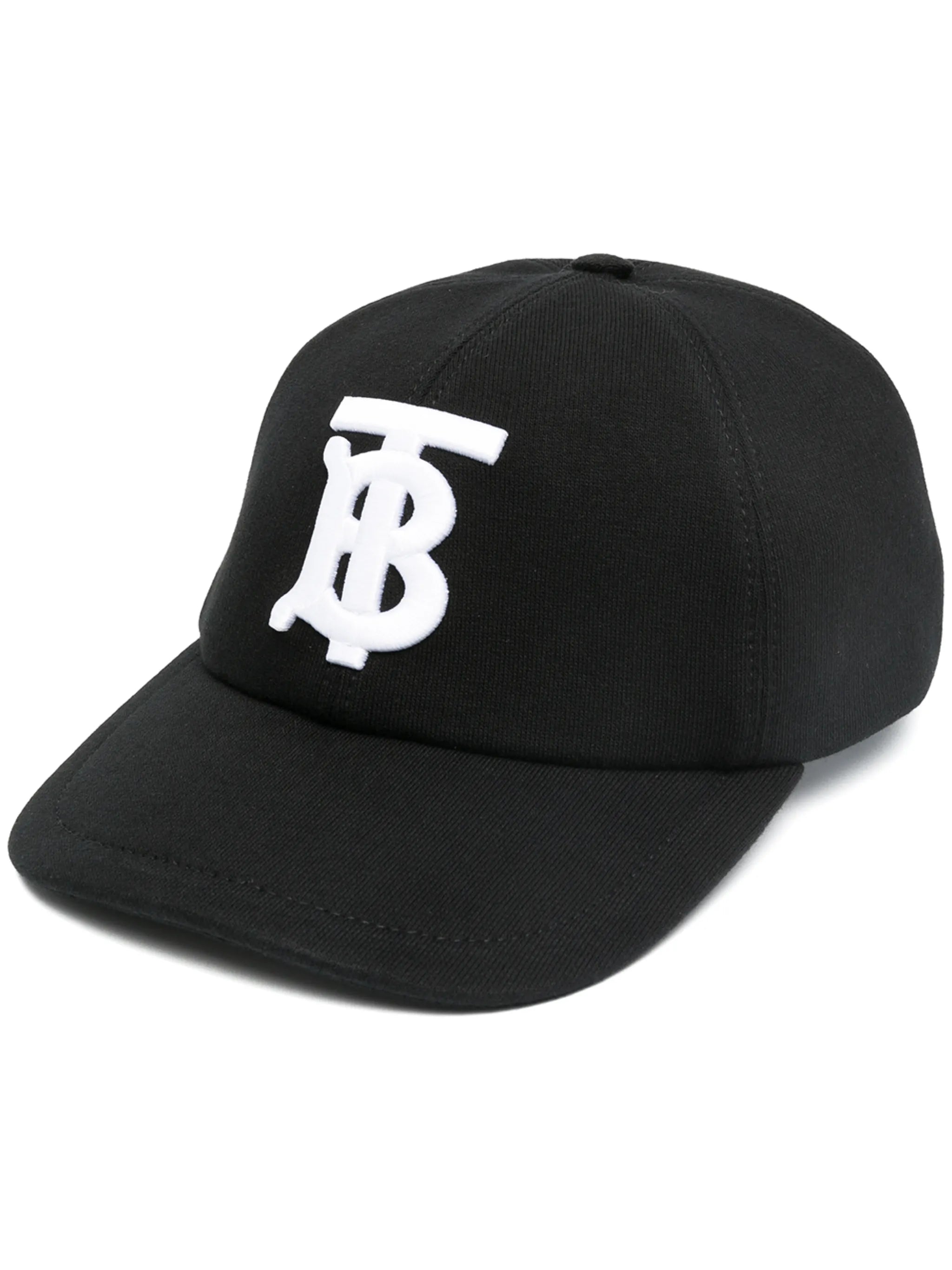 monogram-embroidered cap
