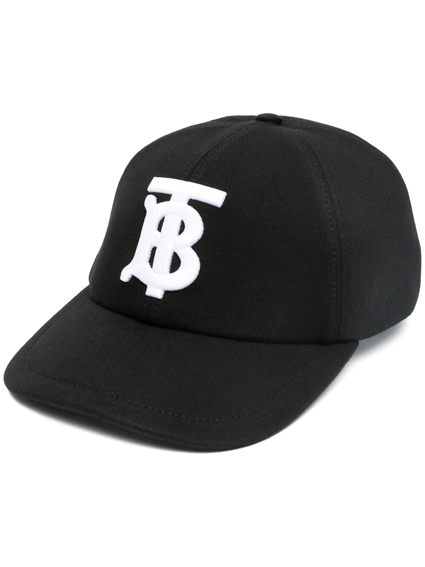 monogram-embroidered cap