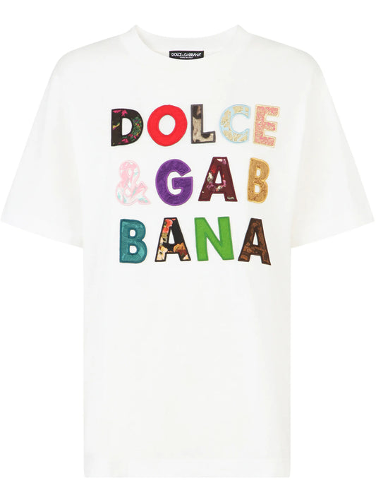 embroidered logo T-shirt