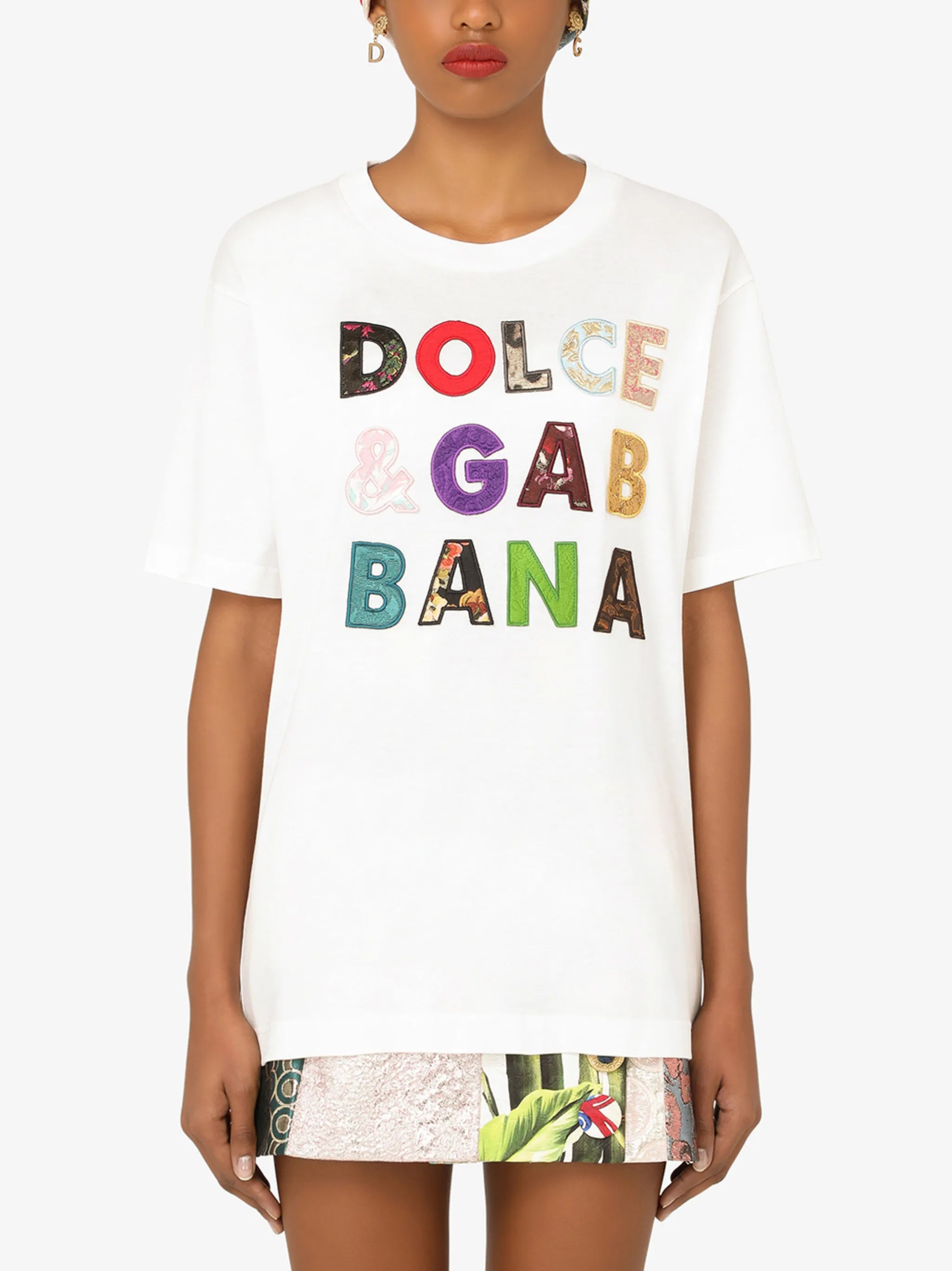 embroidered logo T-shirt