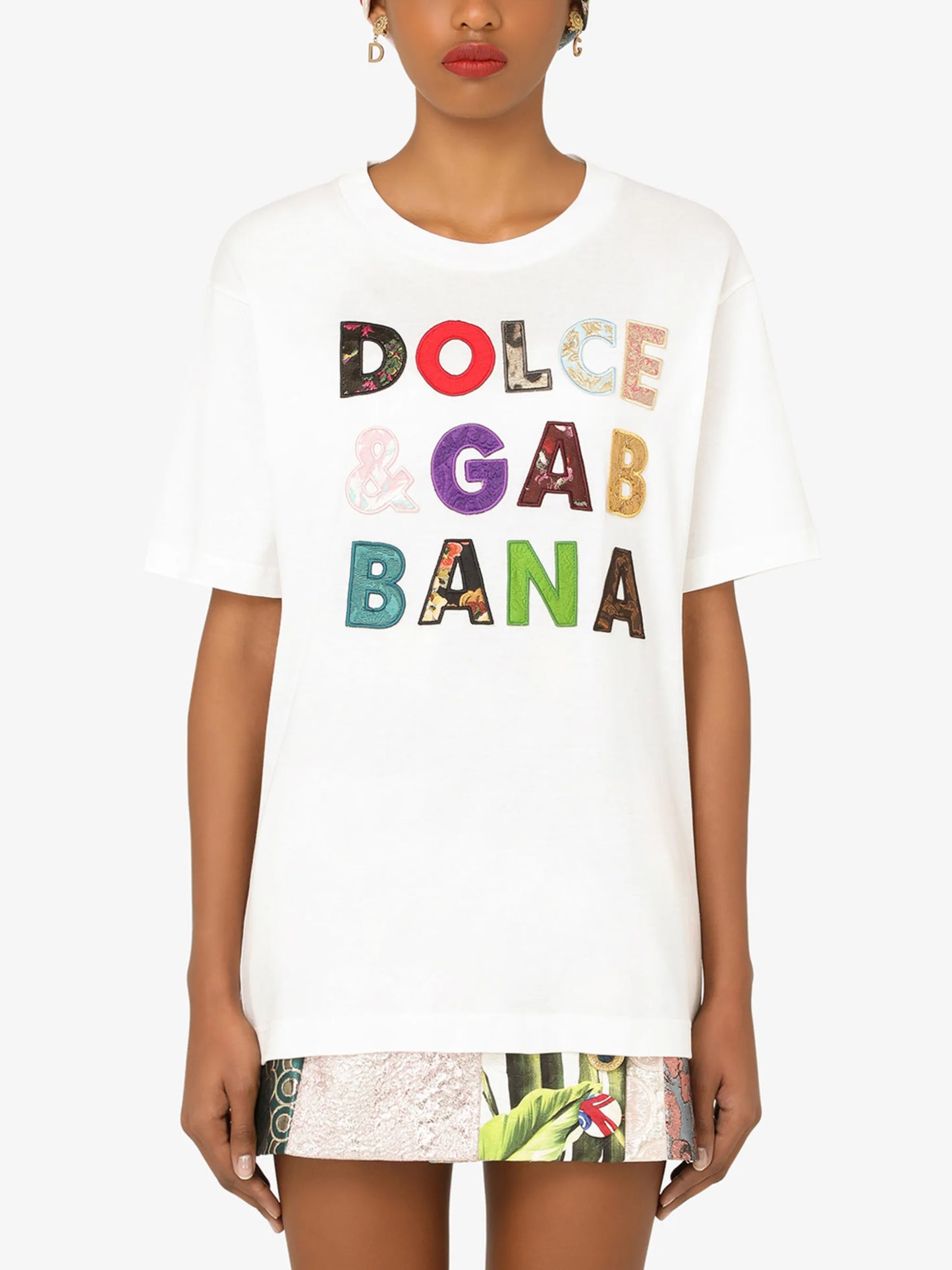 embroidered logo T-shirt