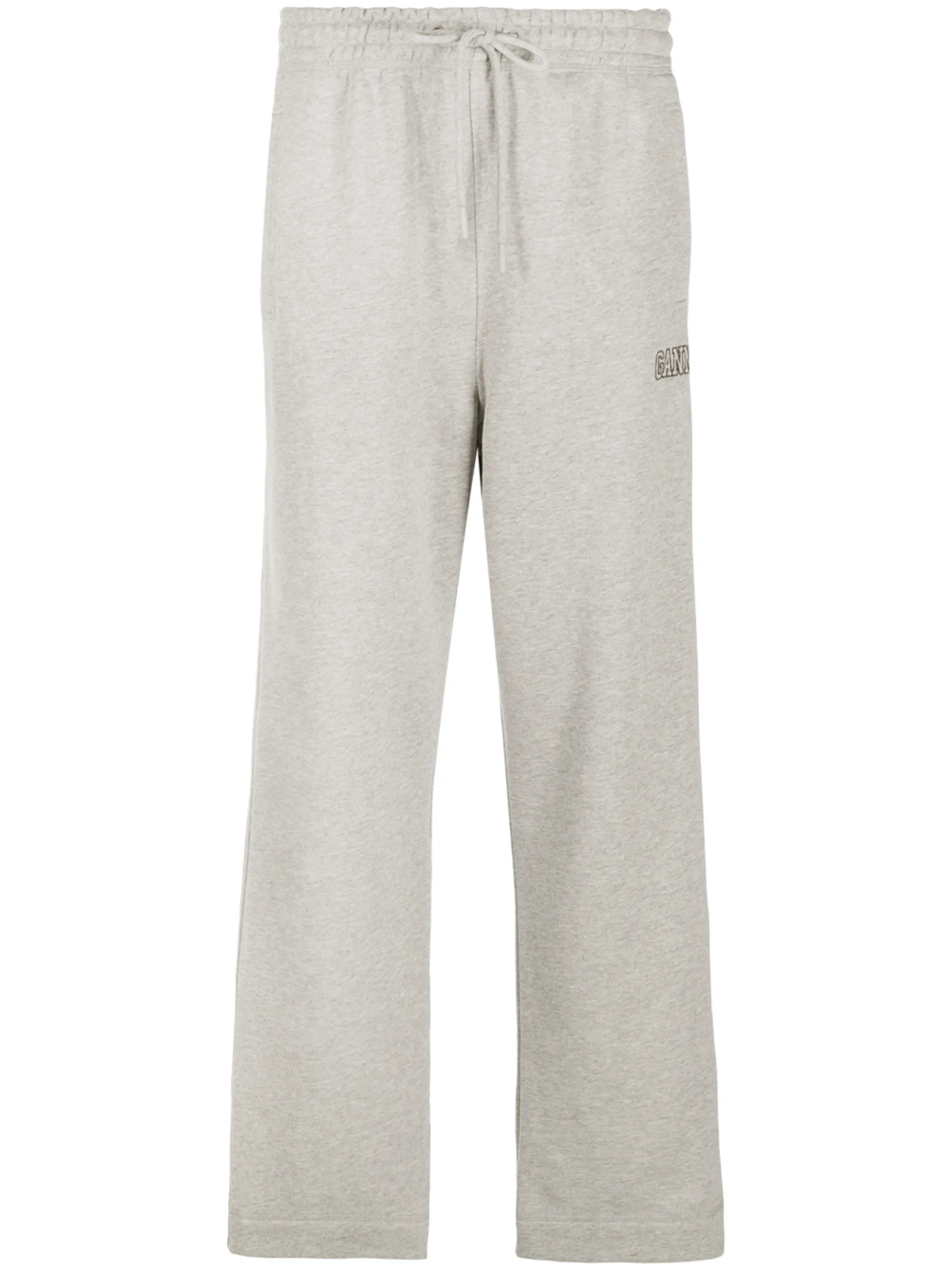 embroidered logo track pants