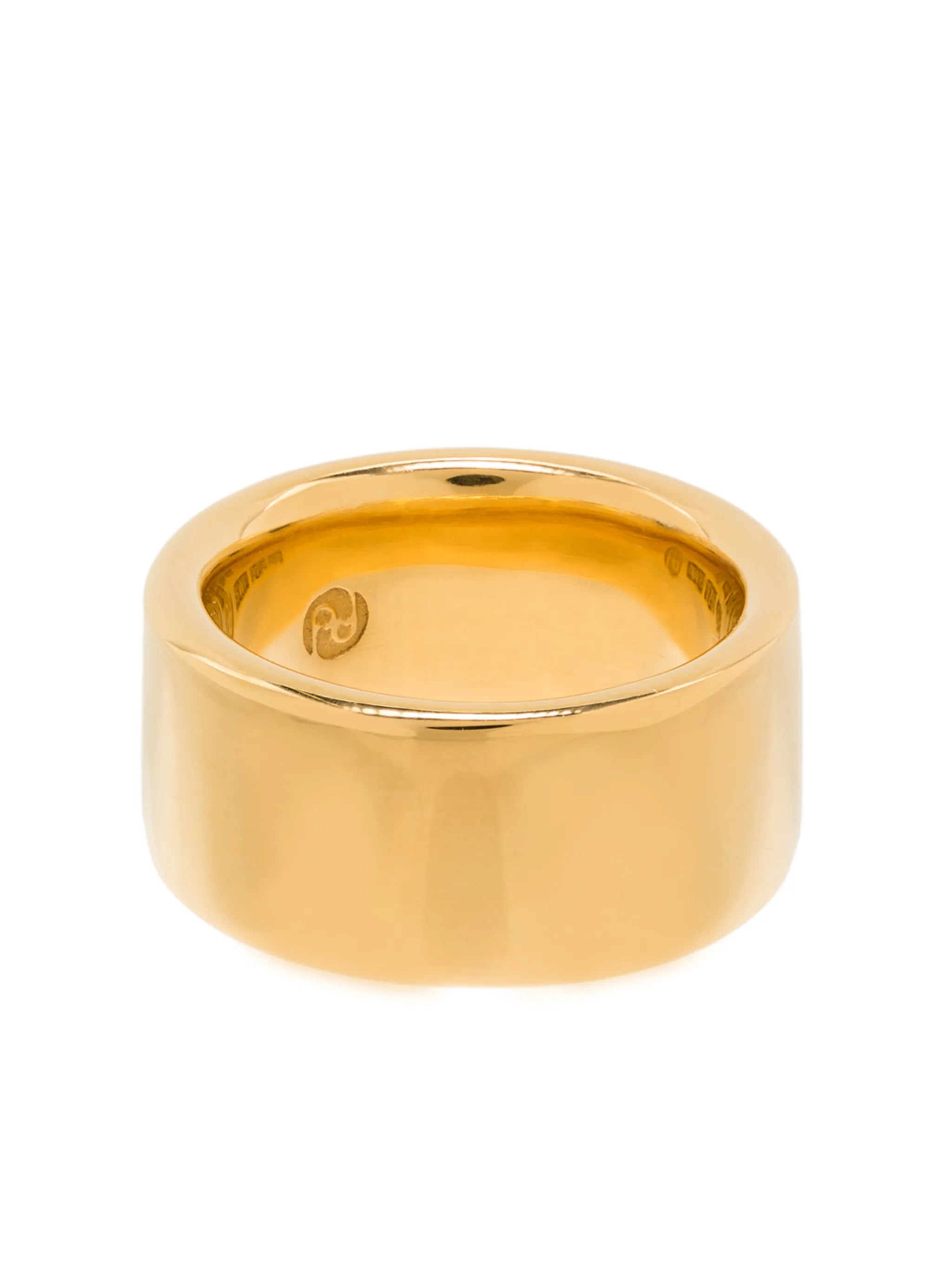 gold vermeil band ring