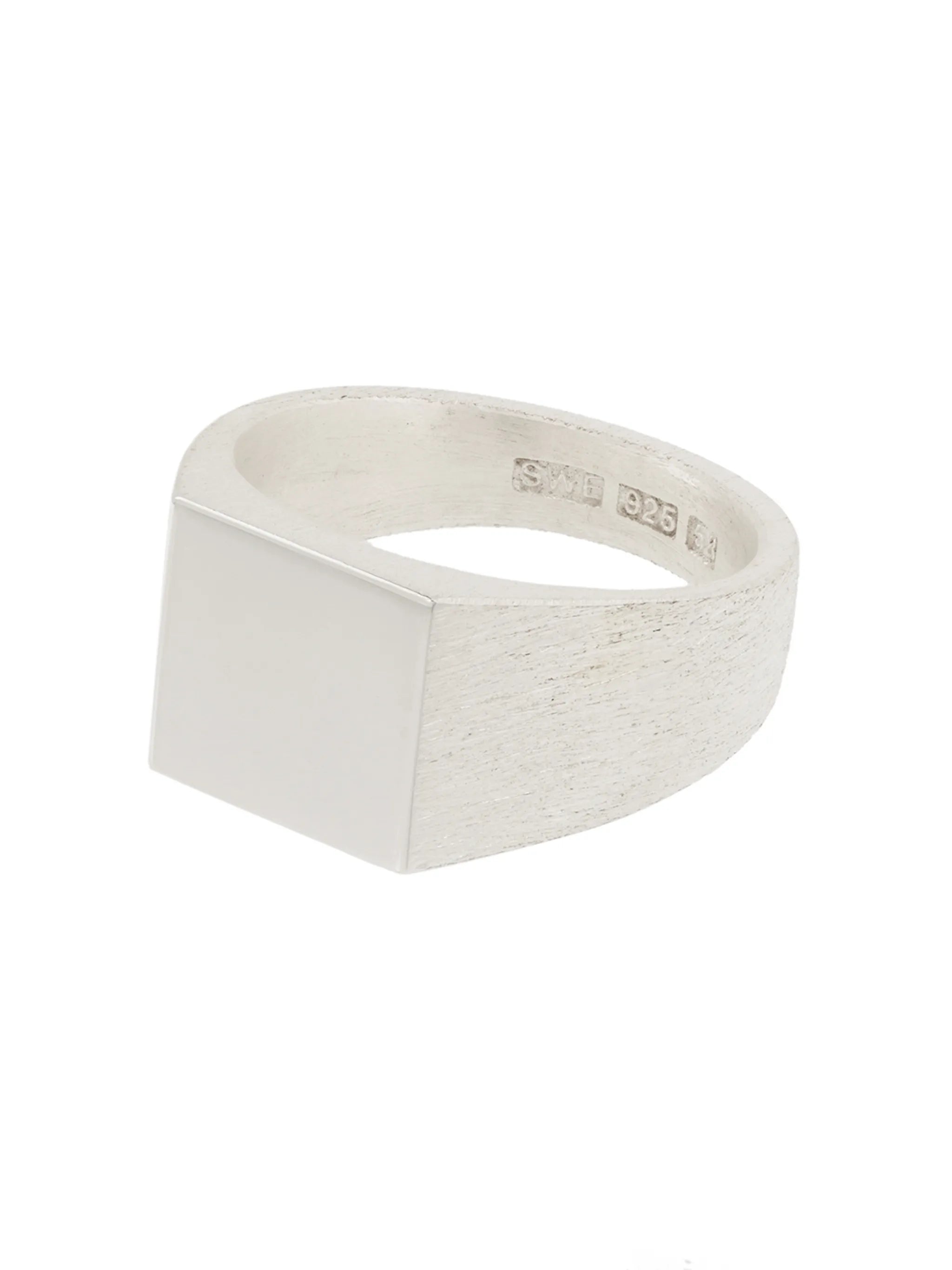 sterling silver signet ring