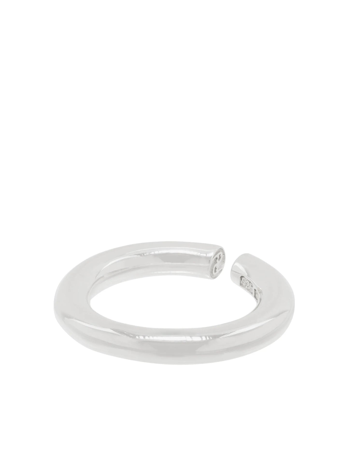 Almost sterling silver ring