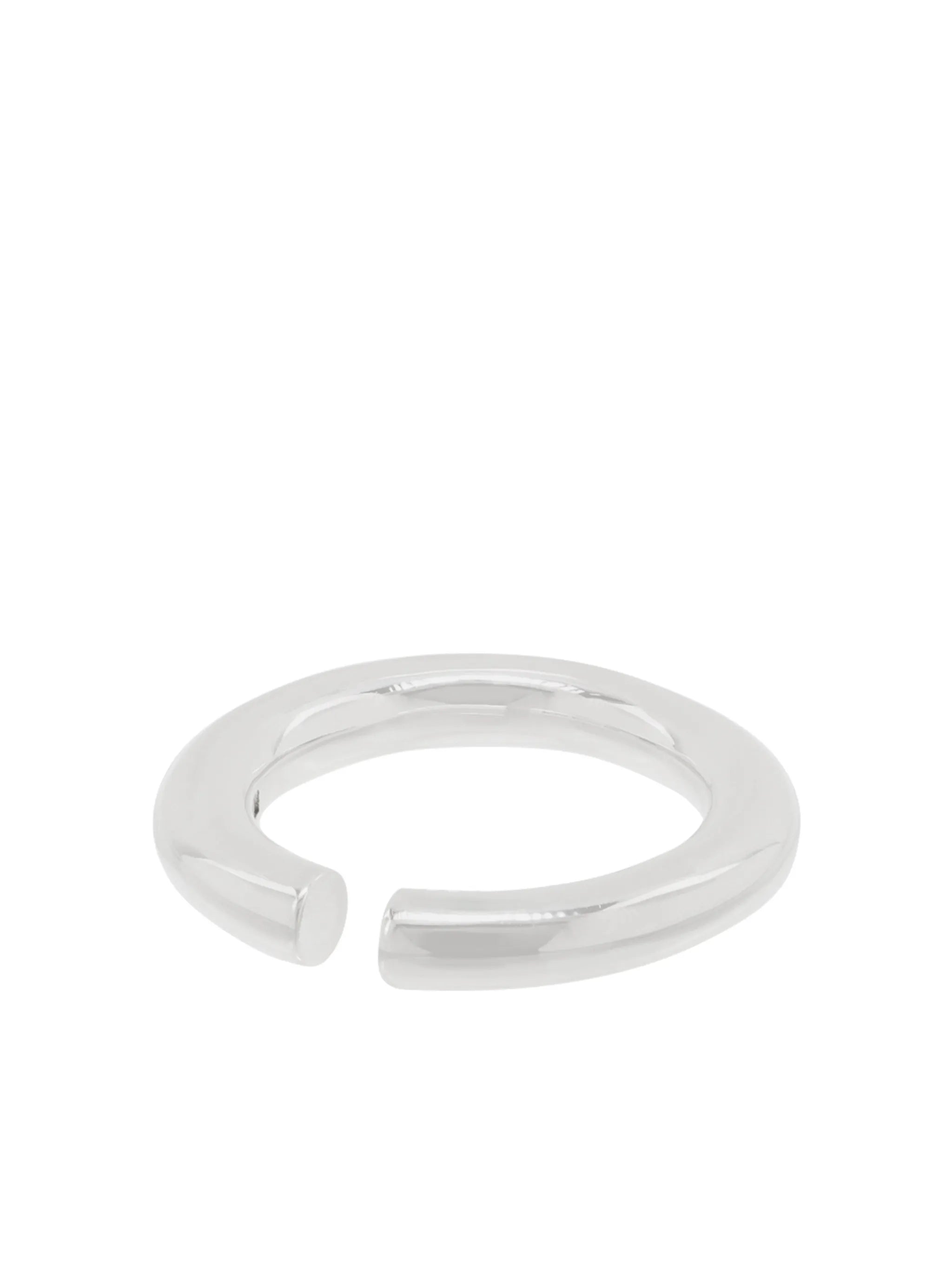 Almost sterling silver ring