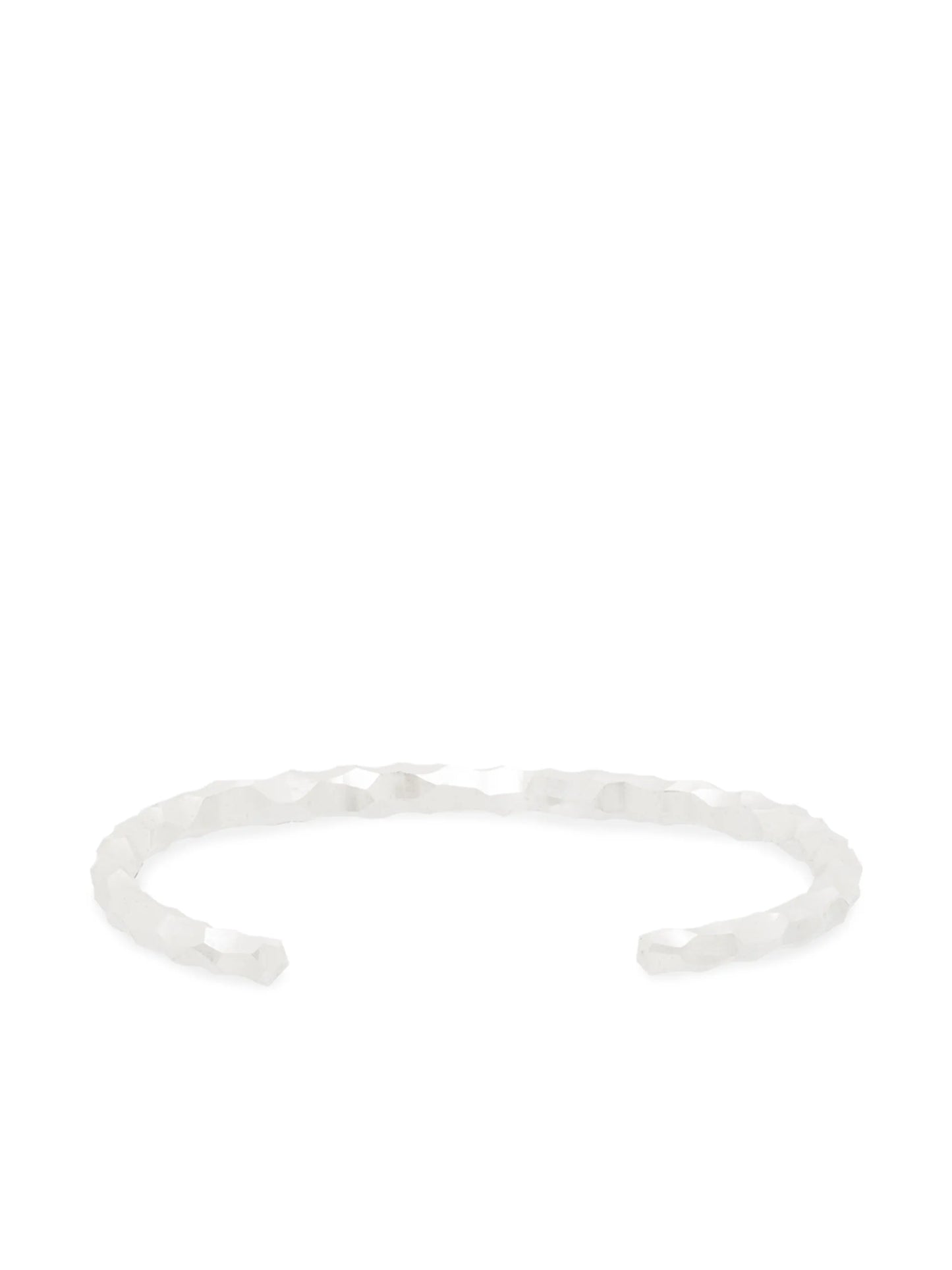 hammered-effect cuff bracelet