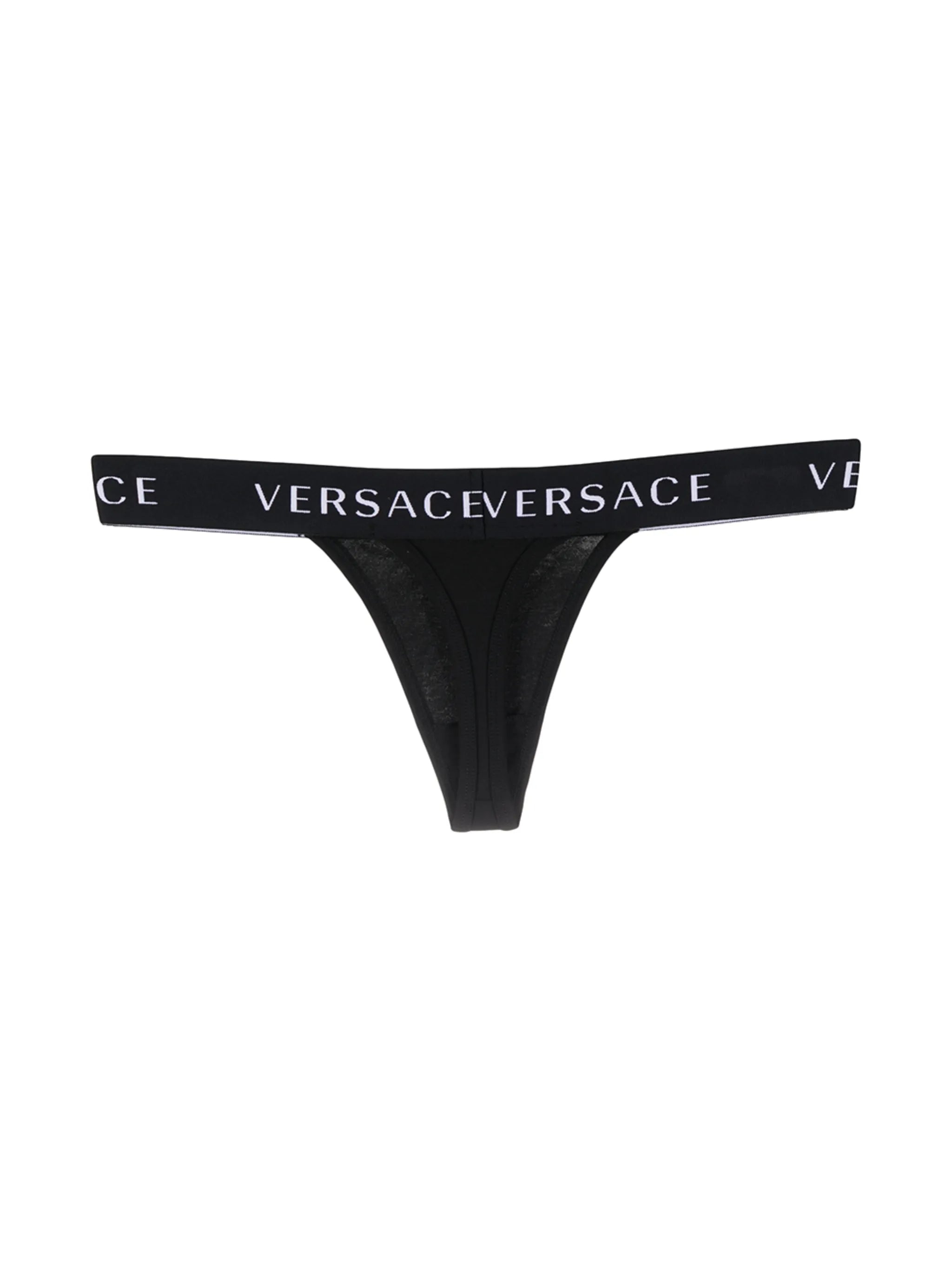 logo waistband thong