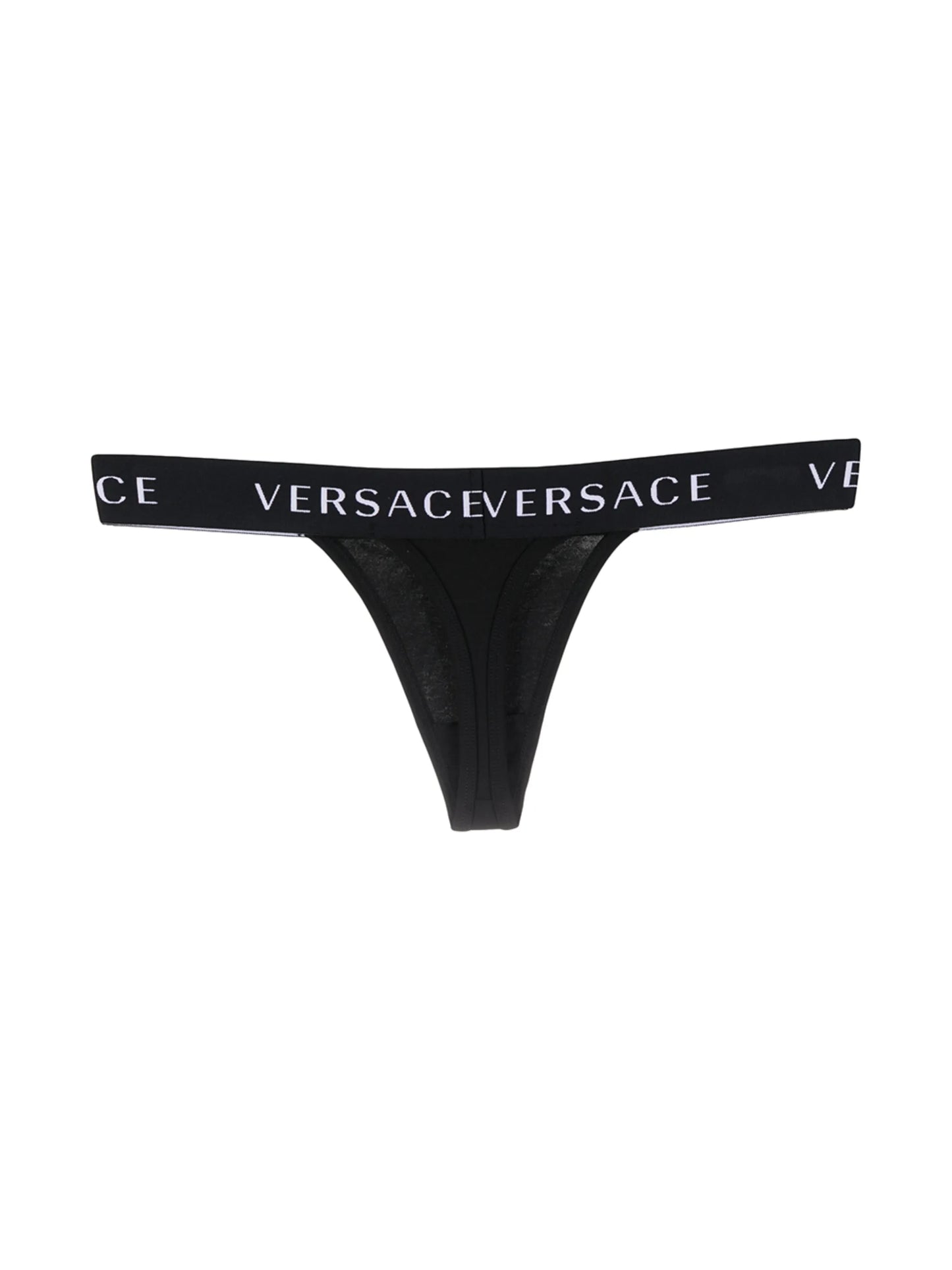 logo waistband thong