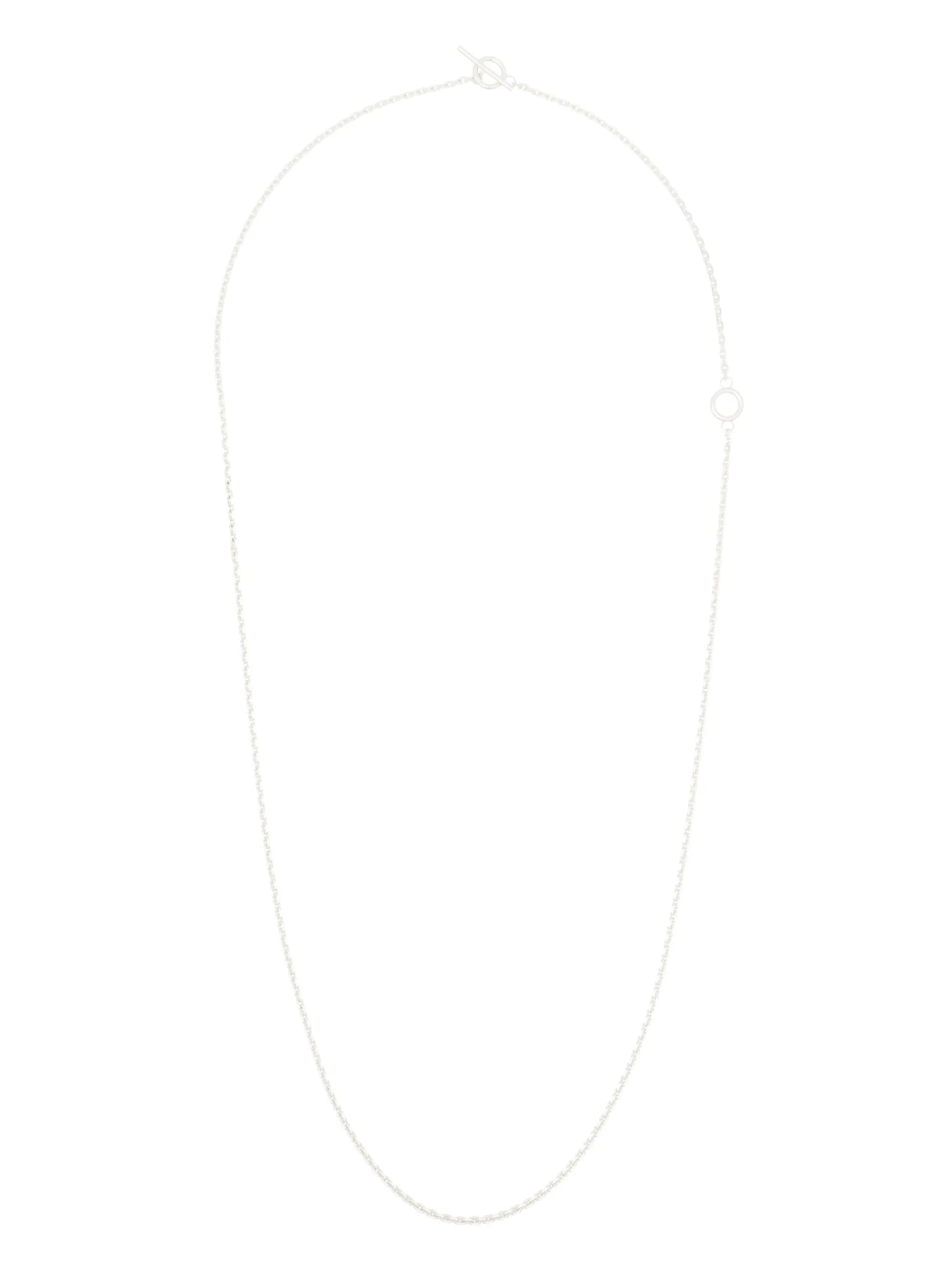 String rolo-chain necklace
