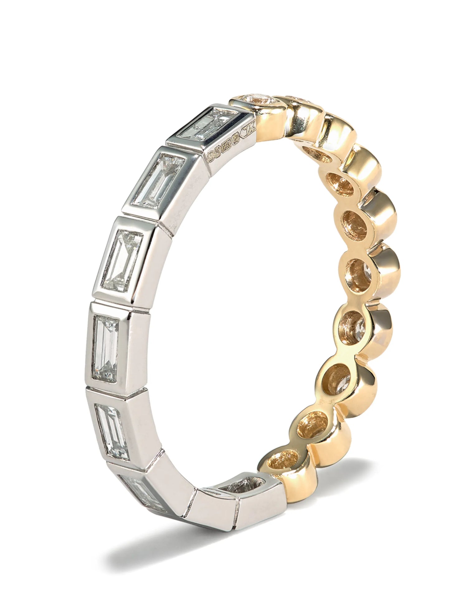 baguette diamond band ring