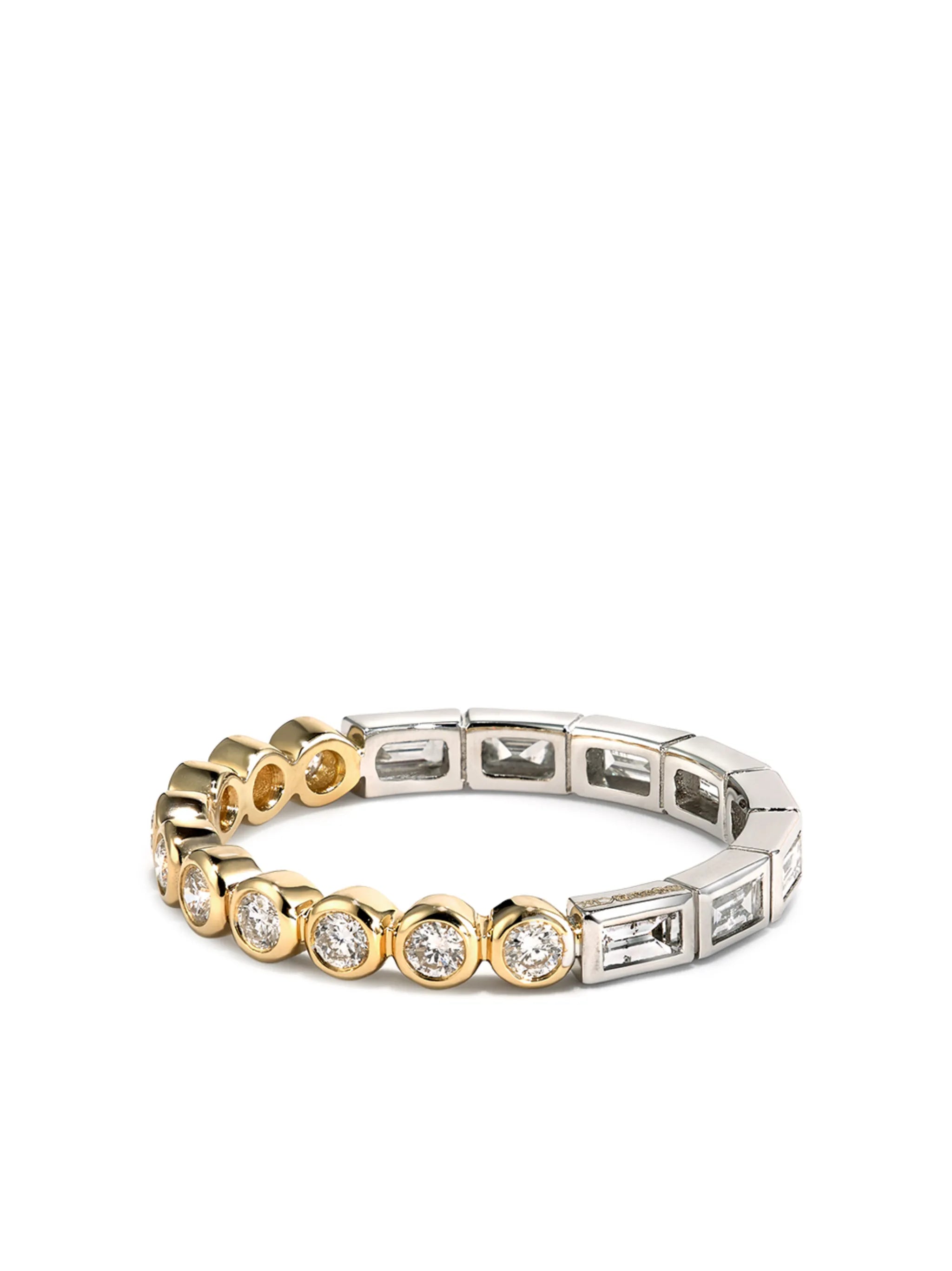 baguette diamond band ring