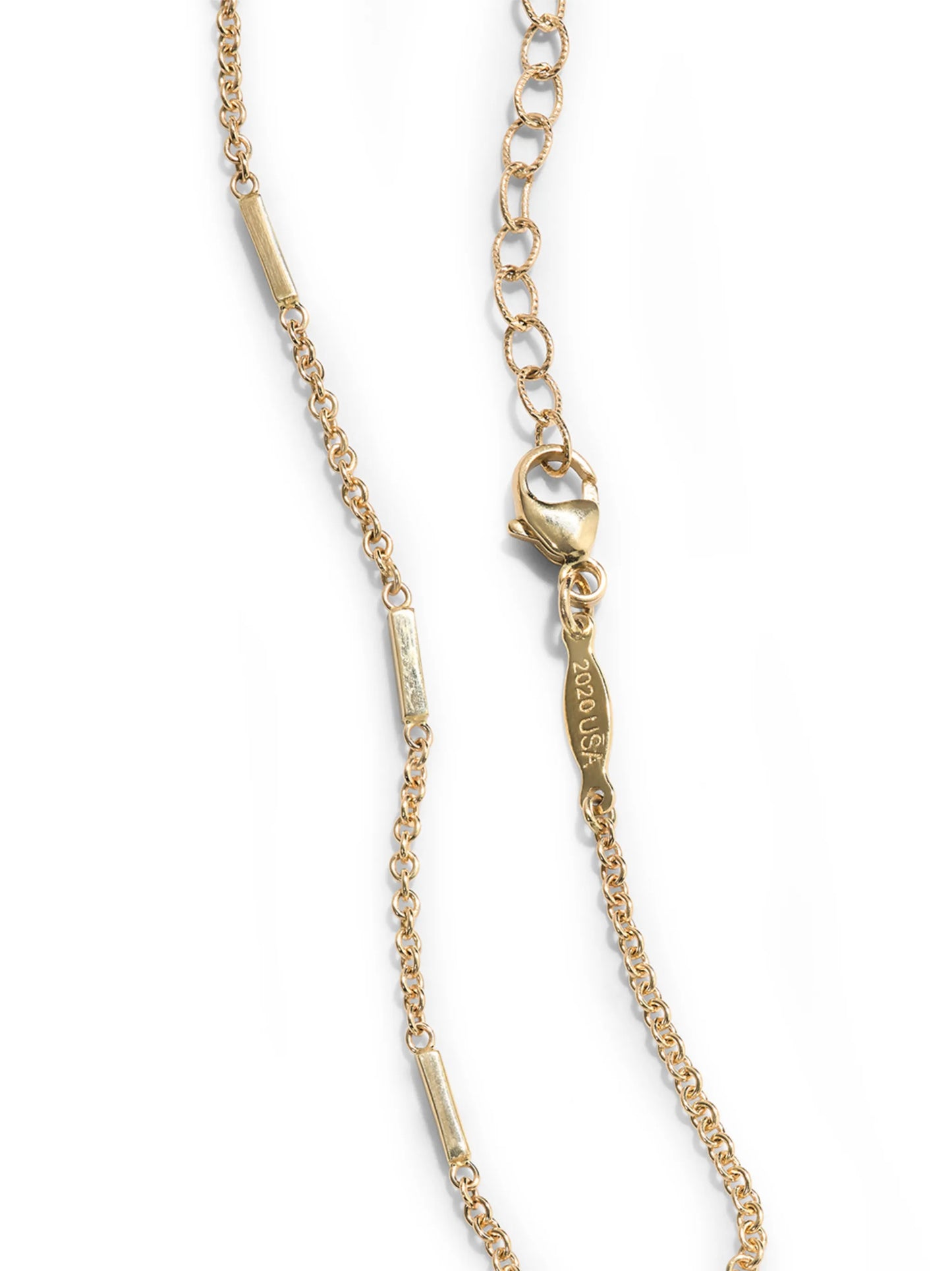 14kt yellow gold Sophia diamond necklace
