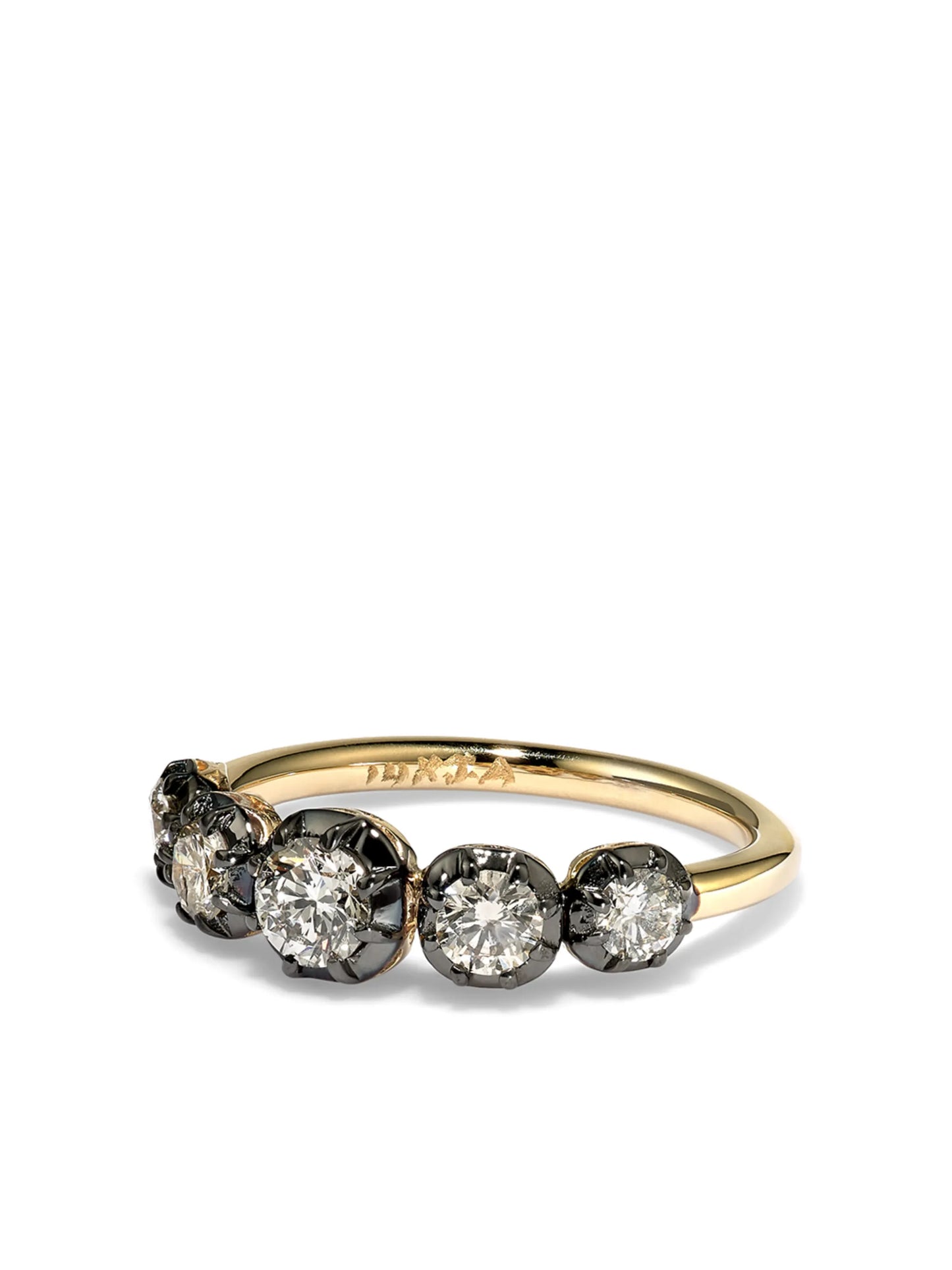 14K yellow gold Sophia ring