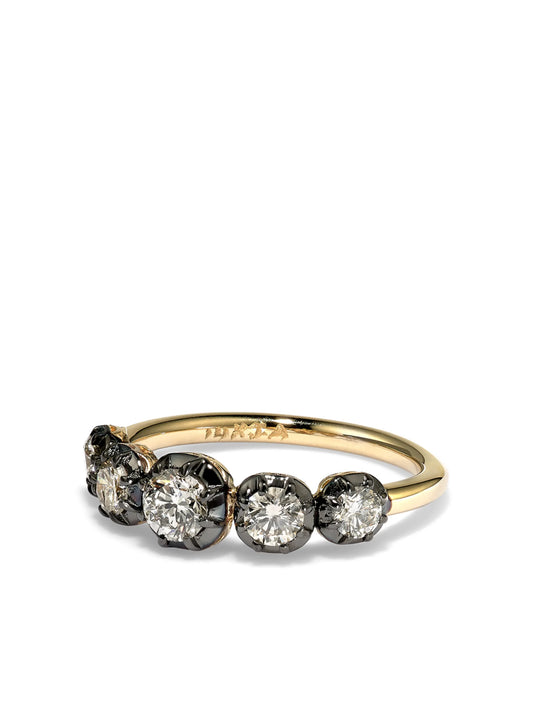 14K yellow gold Sophia ring